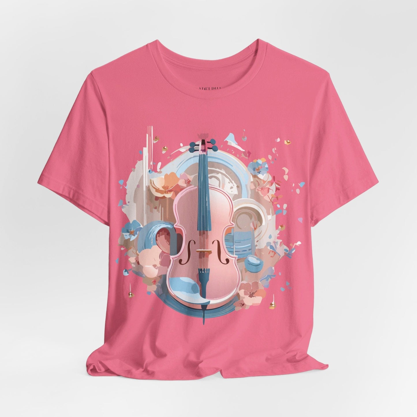 Music Graphic Tee Unisex Jersey Short Sleeve By Adelpha Vintage Inspired Artwork