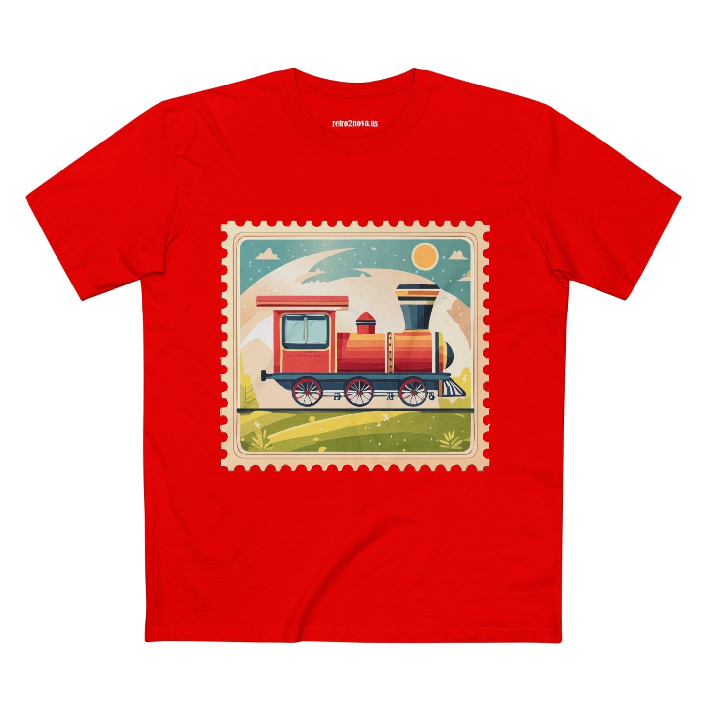 Stamp Shirt Postage Stamp Tee PS 37 Unisex Premium Cotton With Original Art Design Retro2Nova Shirt