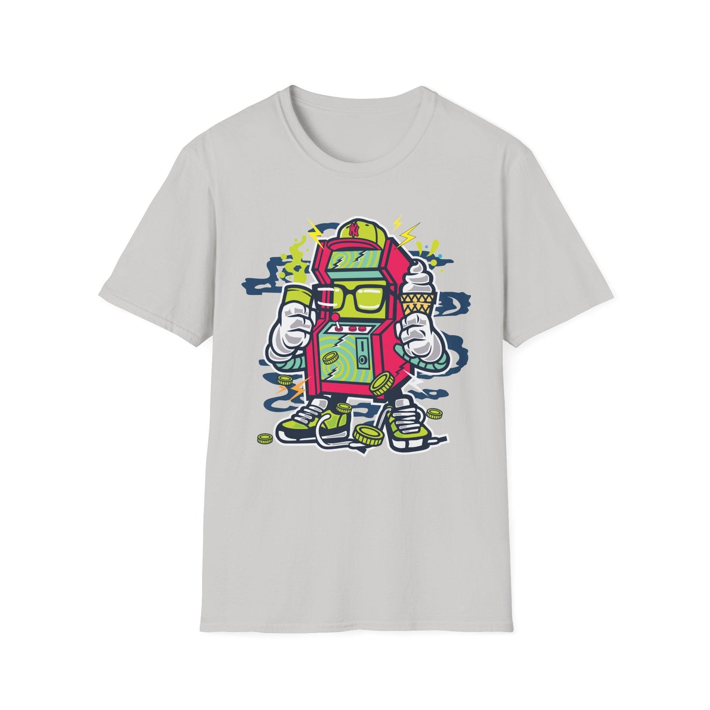 Cartoon T Shirt Animation Tee Funny Graphic Unisex Gildan Softstyle 64000 100 Percent Cotton
