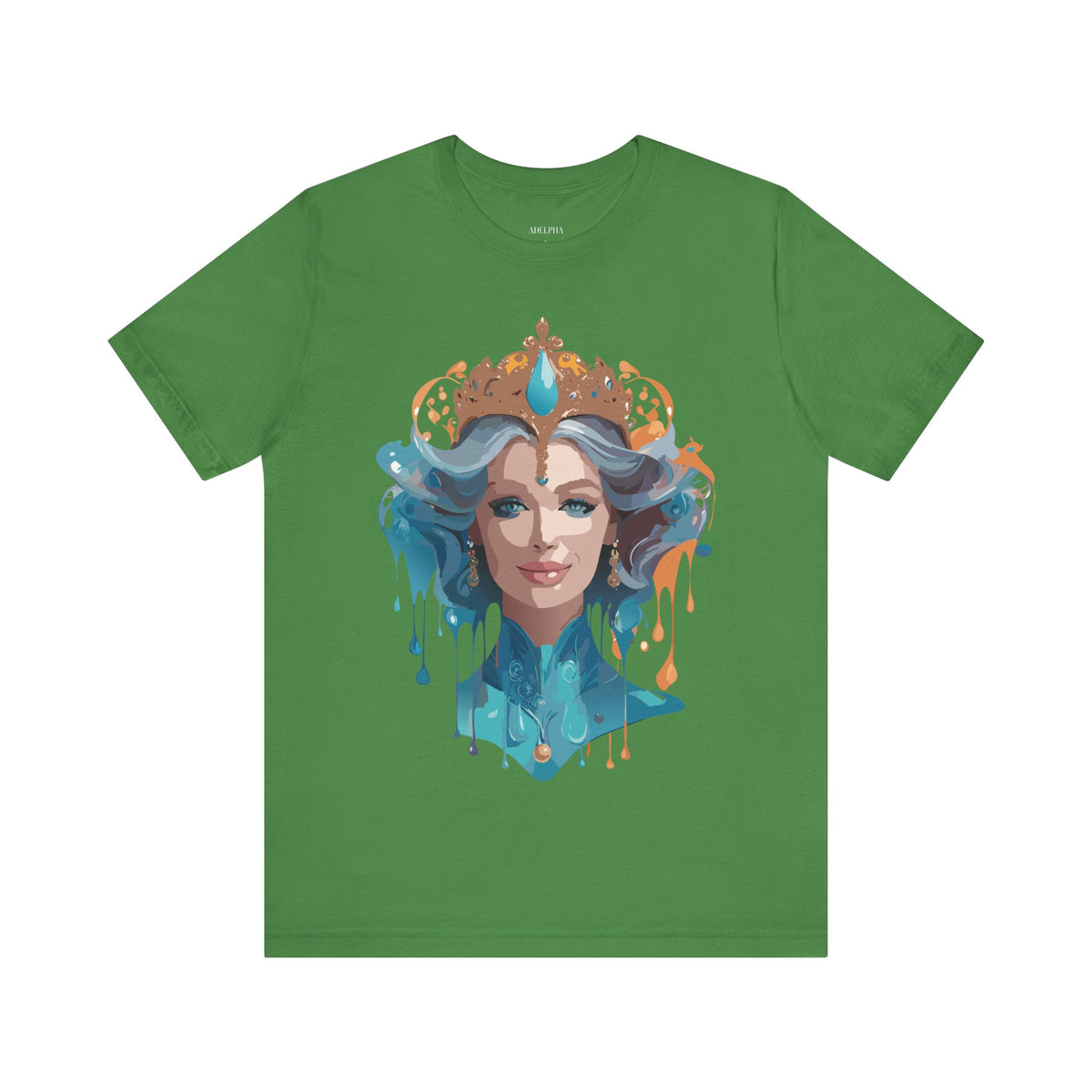 Queen Graphic Unisex Cotton Bella+Canvas Tee with Art Design m176