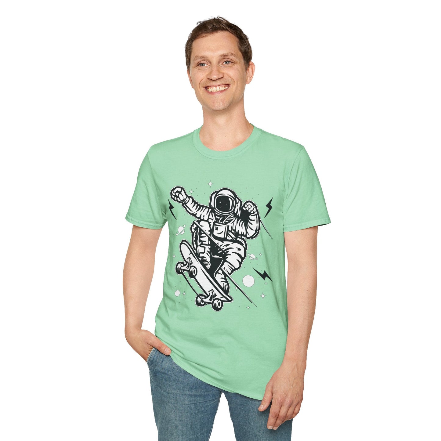 Cartoon T Shirt Unisex Animation Tee Funny Graphic Tee Softstyle 64000 100 Percent Cotton