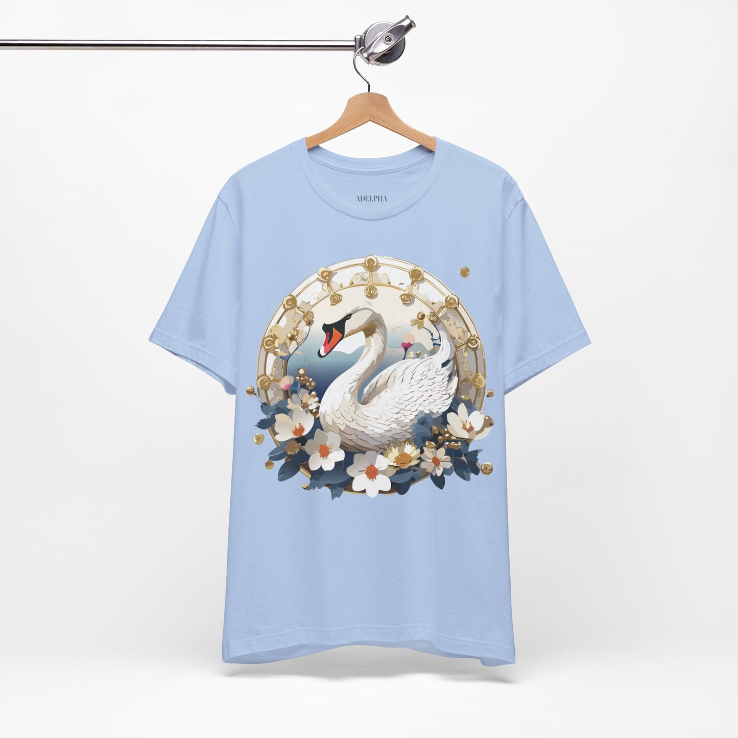 Adelpha Medallion Graphic Tee Unisex Jersey Short Sleeve Art Design Shirt Premium Comfort