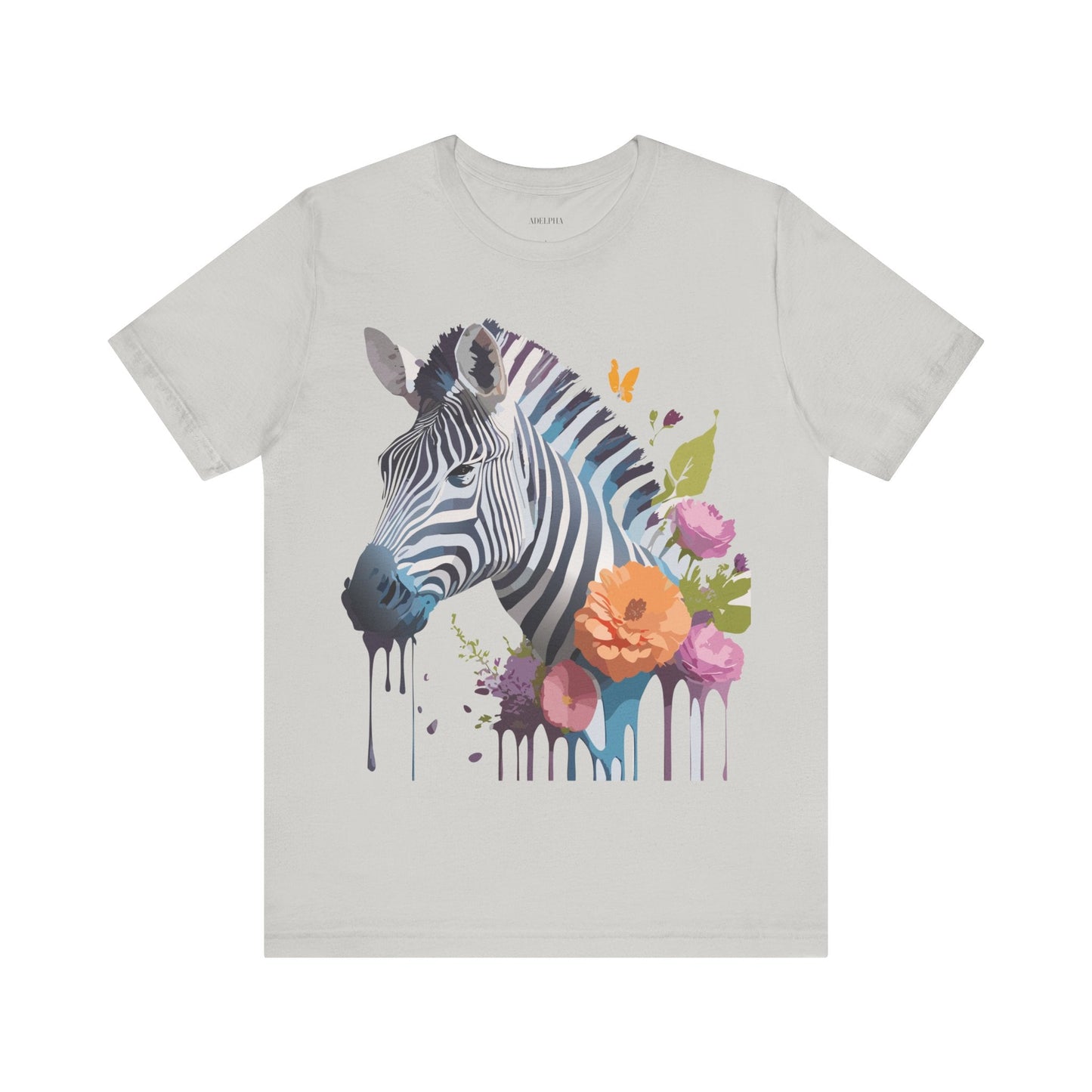 Adelpha Zebra Graphic Tee Unisex Short Sleeve Shirt Vintage Inspired Artwork Limited Edition