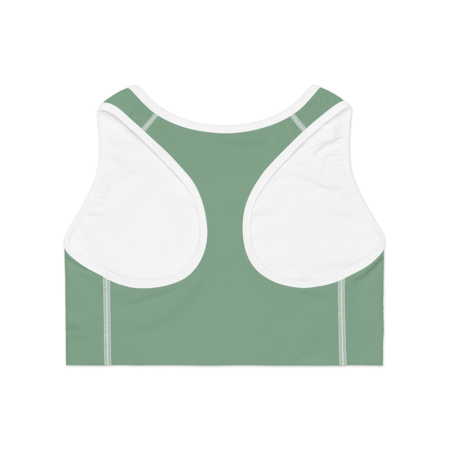 Green Color Sports Bra, Green Sports Bra 4