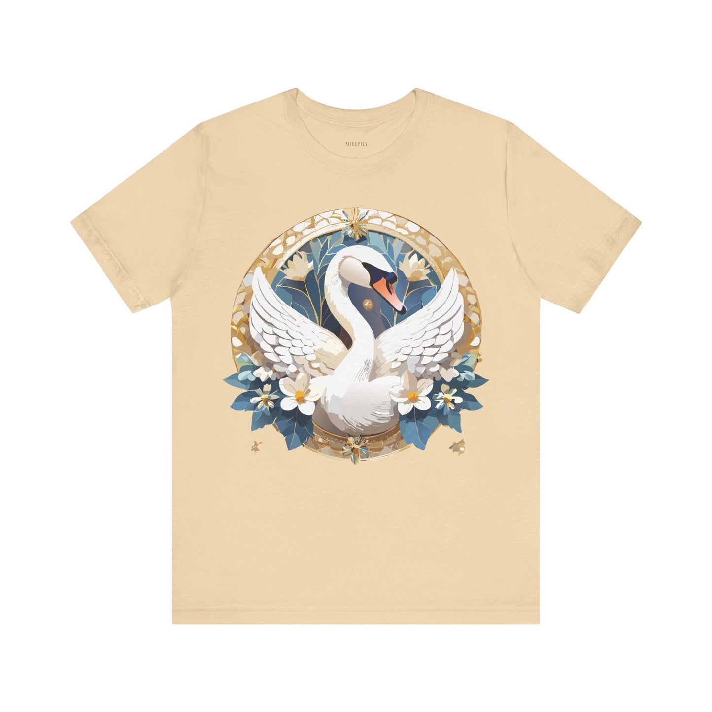 Adelpha Medallion Graphic Tee Unisex Jersey Short Sleeve Vintage Inspired Art Design
