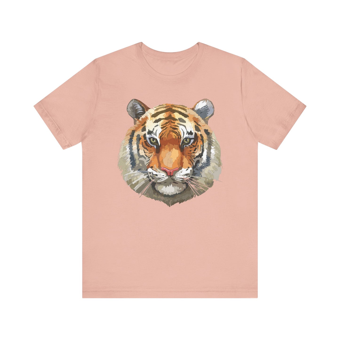 Unisex Tiger Tee, Animal Shirt, Tee Shirt with Tiger, Safari T-Shirt, Animal Tees, Big Cat Shirt, Safari T-Shirt 4