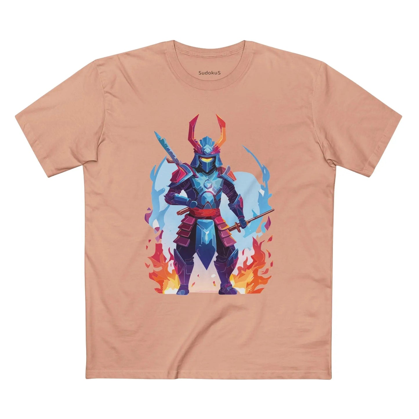 Samurai Graphic Unisex 100 Cotton Staple Tee 27