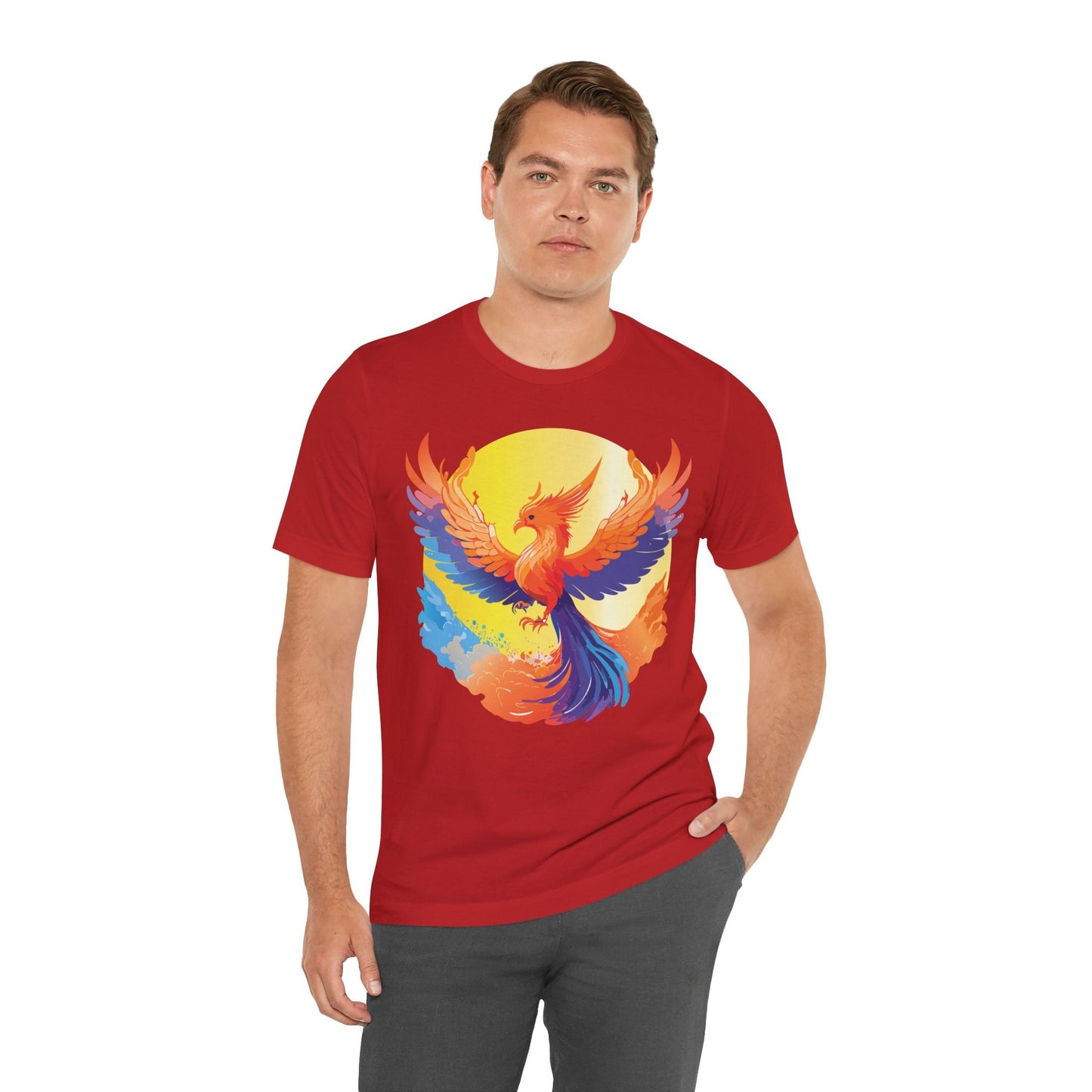Unisex Animal Print Tee Shirt With Art Design Wild Animals Short Sleeve Comfort Fit