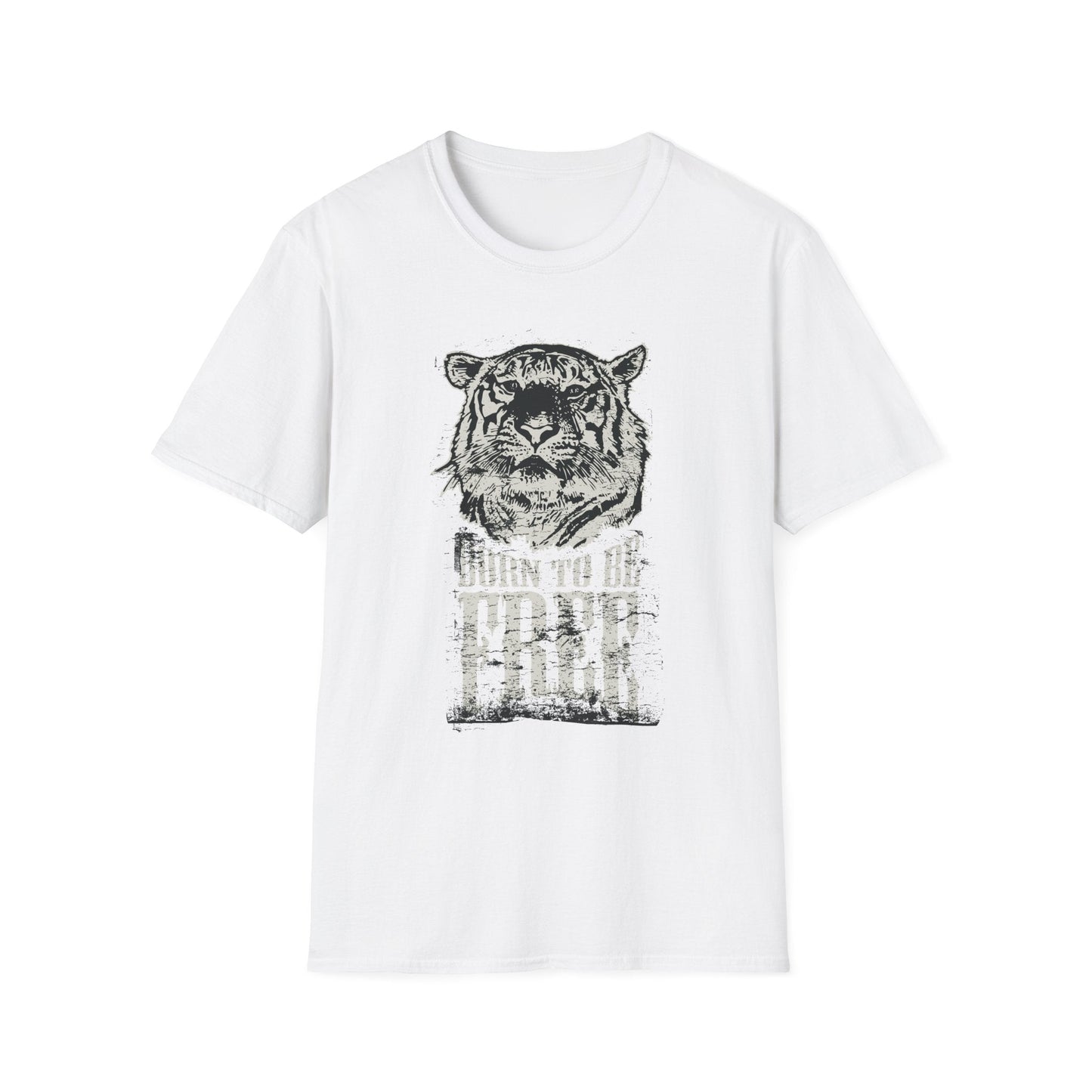 Art Design Shirt With Graphic Art Unisex Softstyle Tee 100 Percent Ring Spun Cotton