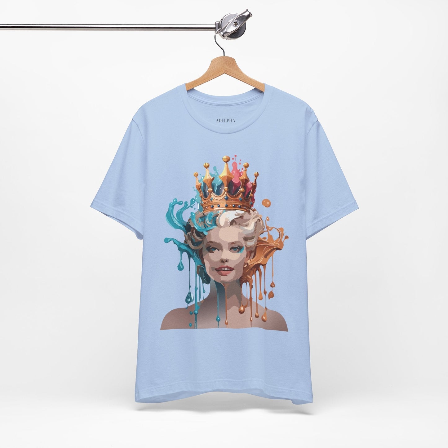 Queen Woman Portrait Graphic Unisex 100 Cotton Vintage Artwork Tee 28