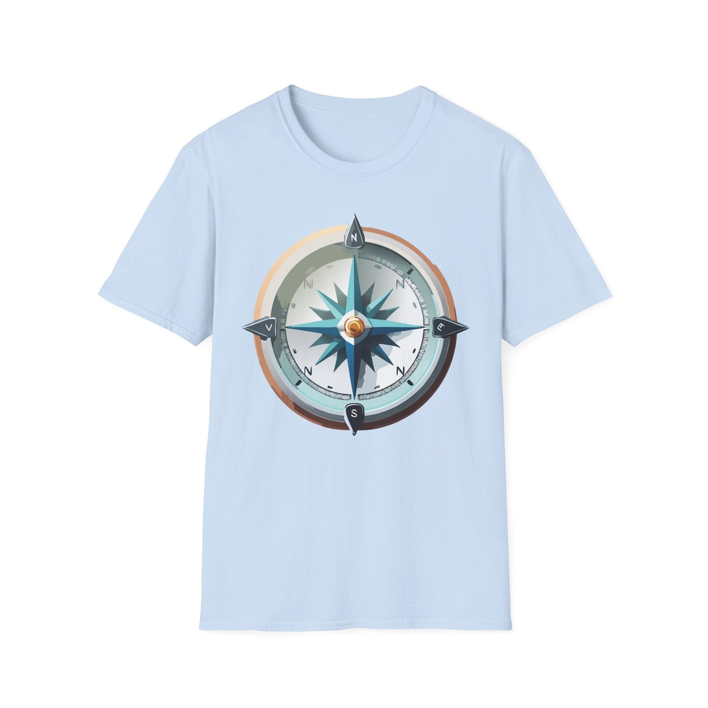 Compass Navigator Graphic Tee Unisex 100 Cotton 20