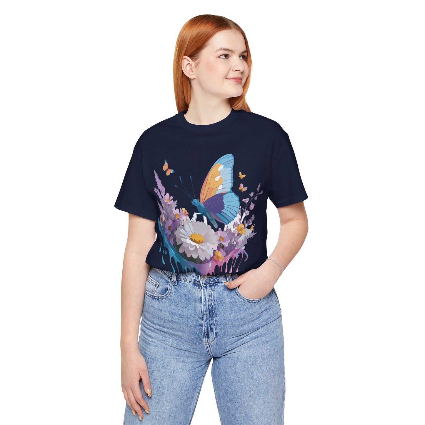 Adelpha Vintage Inspired Graphic Tee Unisex Short Sleeve Shirt