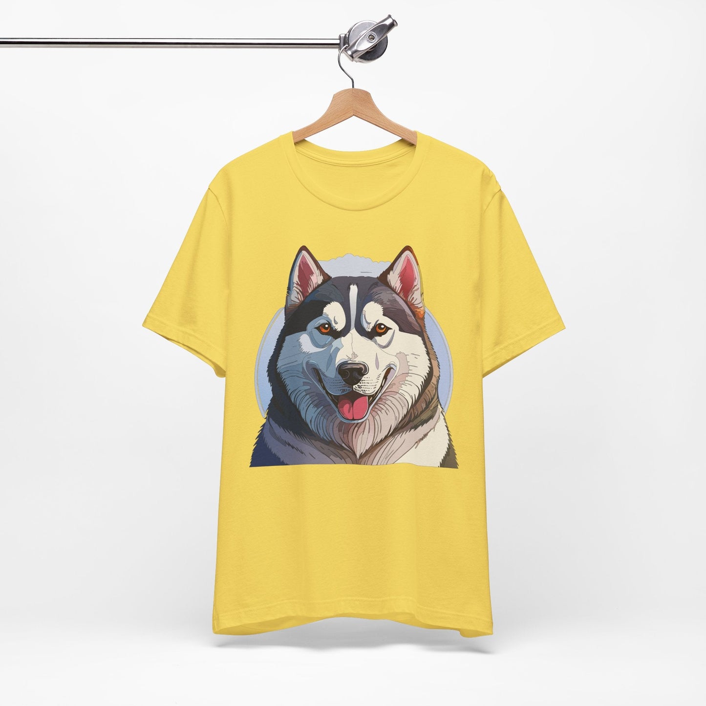 Unisex Animal Shirt Art Design Tee With Wild Animals Graphic Print Short Sleeve Style