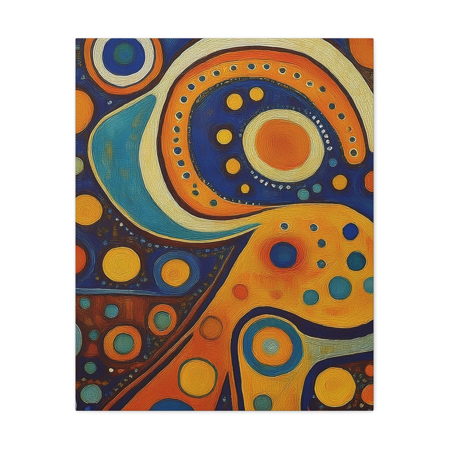 Abstract Oil Painting Print Canvas 20x24,20x30,24x30 24x32,24x36,30x40 32x48,36x48,40x60 Pine-Wood Inner Frame ABS-110