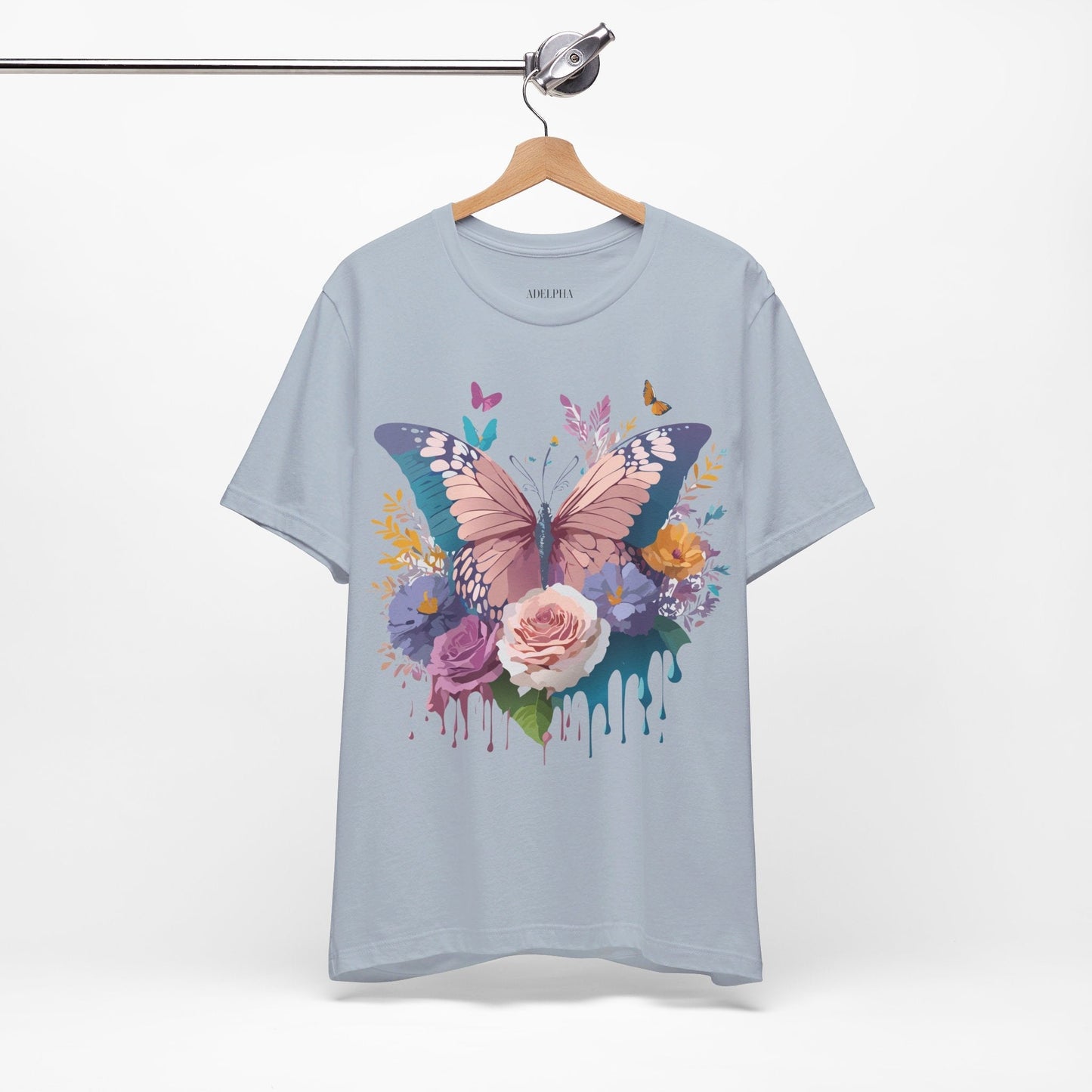 Butterfly Graphic Tee Unisex Short Sleeve Artwork By Adelpha