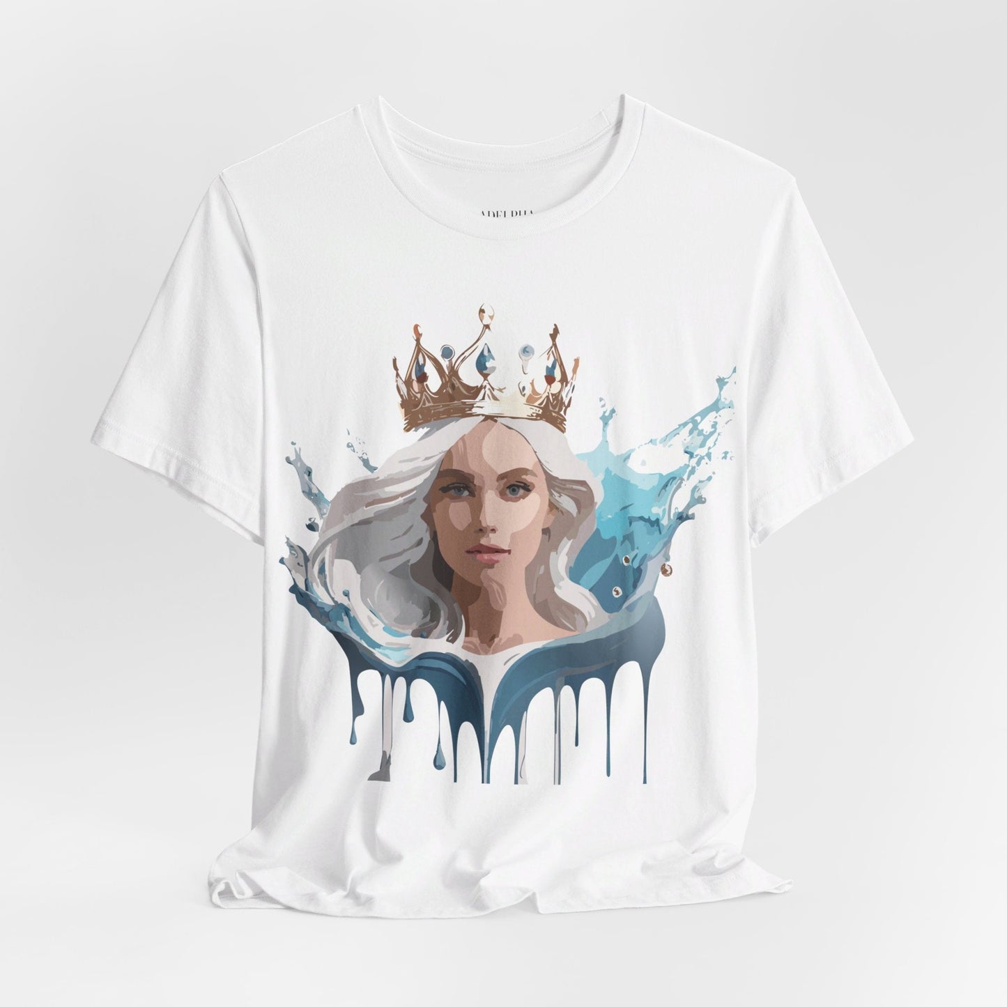 Queen Graphic T Shirt By Adelpha Unisex Jersey Short Sleeve Vintage Inspired Art Tee