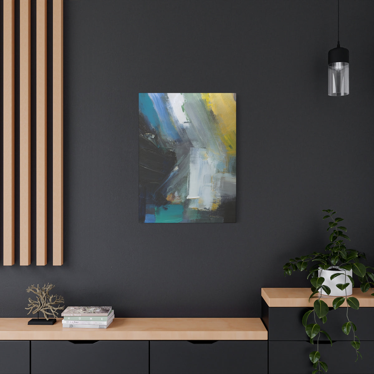 Abstract Oil Painting Print Canvas 20x24,20x30,24x30 24x32,24x36,30x40 32x48,36x48,40x60 Pine-Wood Inner Frame ABS-81