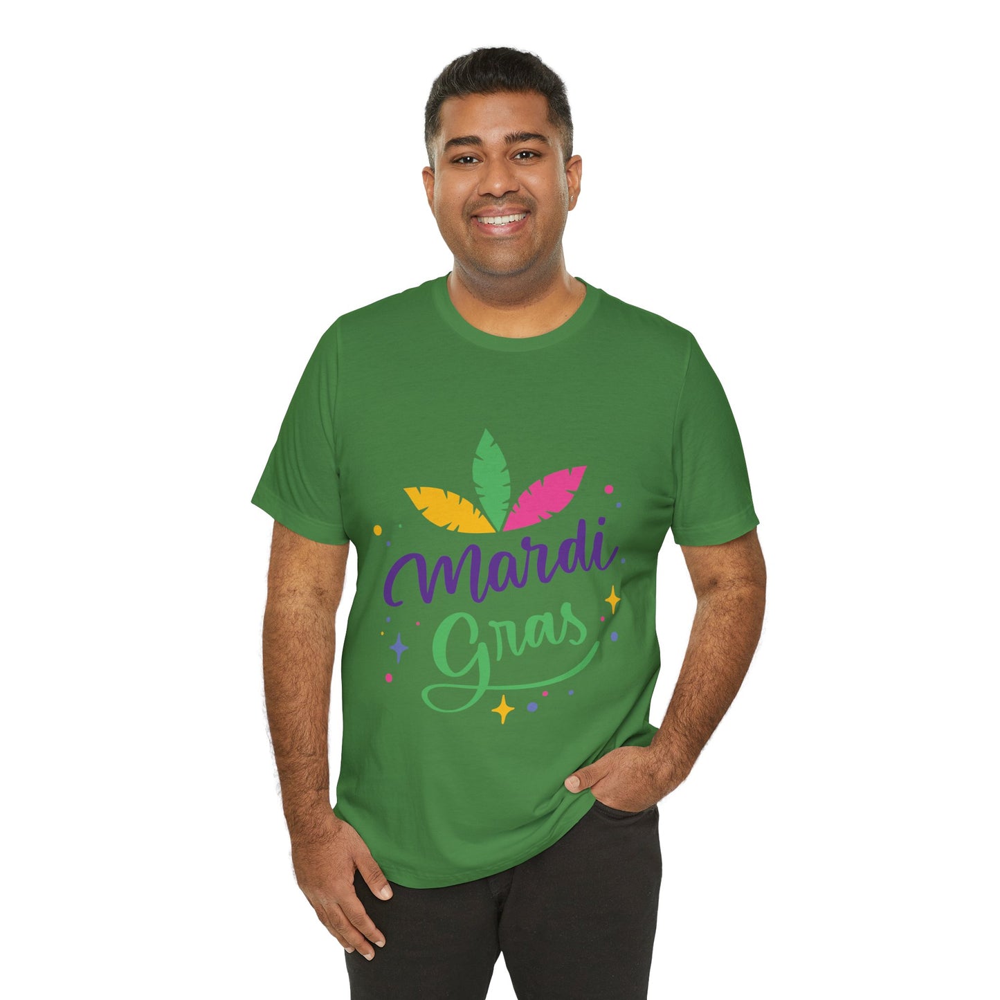 Unisex Cotton Tee Shirt for Mardi Gras