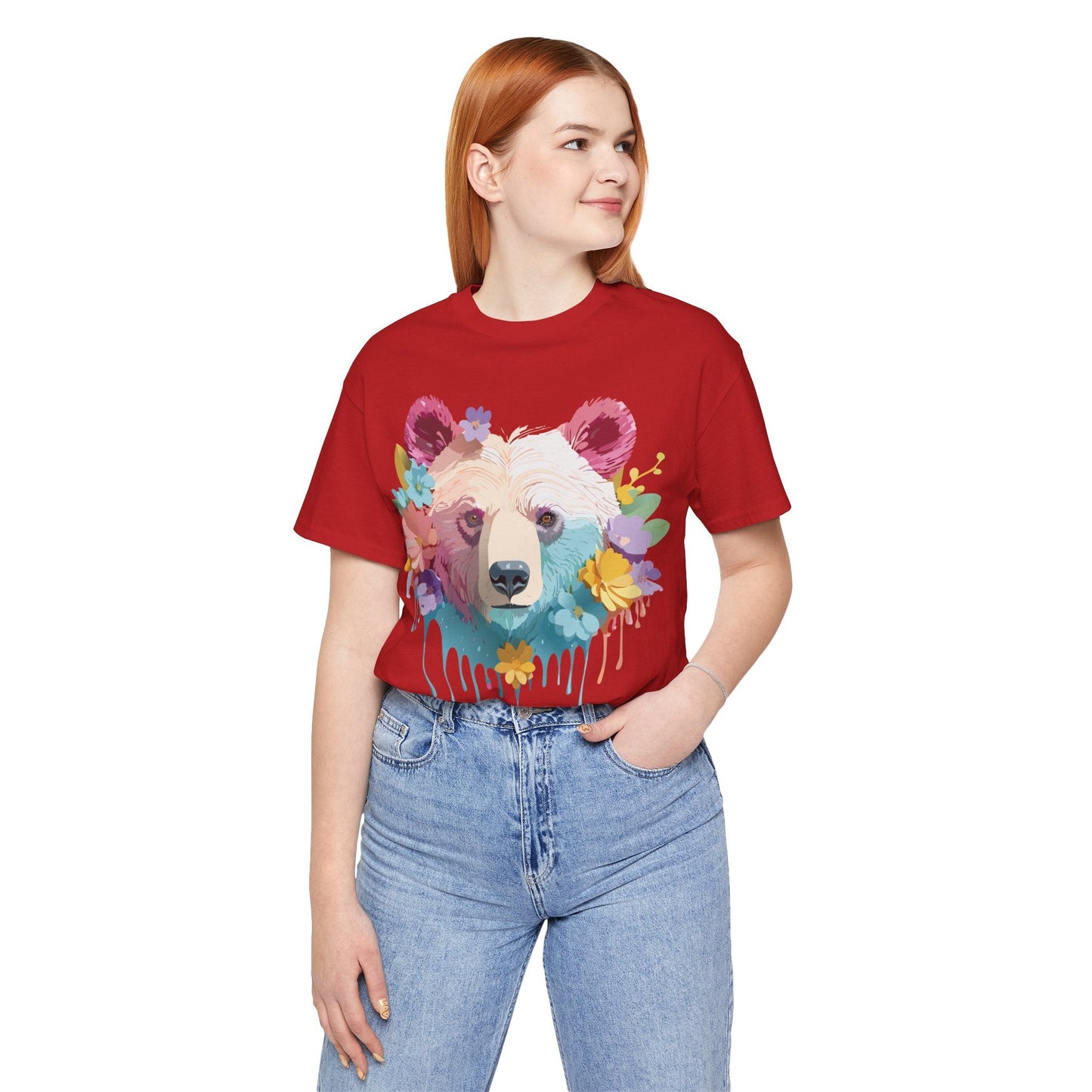 Bear Graphic T Shirt Unisex Adelpha Vintage Inspired Artwork Tee