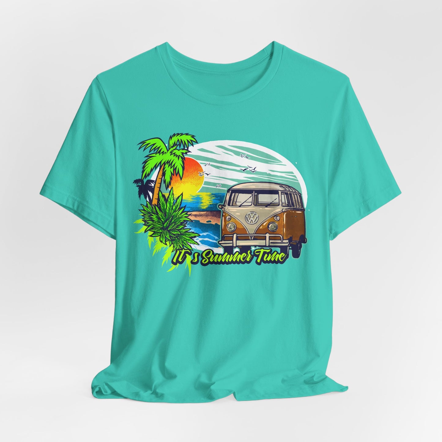 Old Bus Retro Poster Graphic Design Tee, Old Bus Shirt, Vintage Tees, Art Design T-Shirt, Graphic Tee, Retro Art Shirts