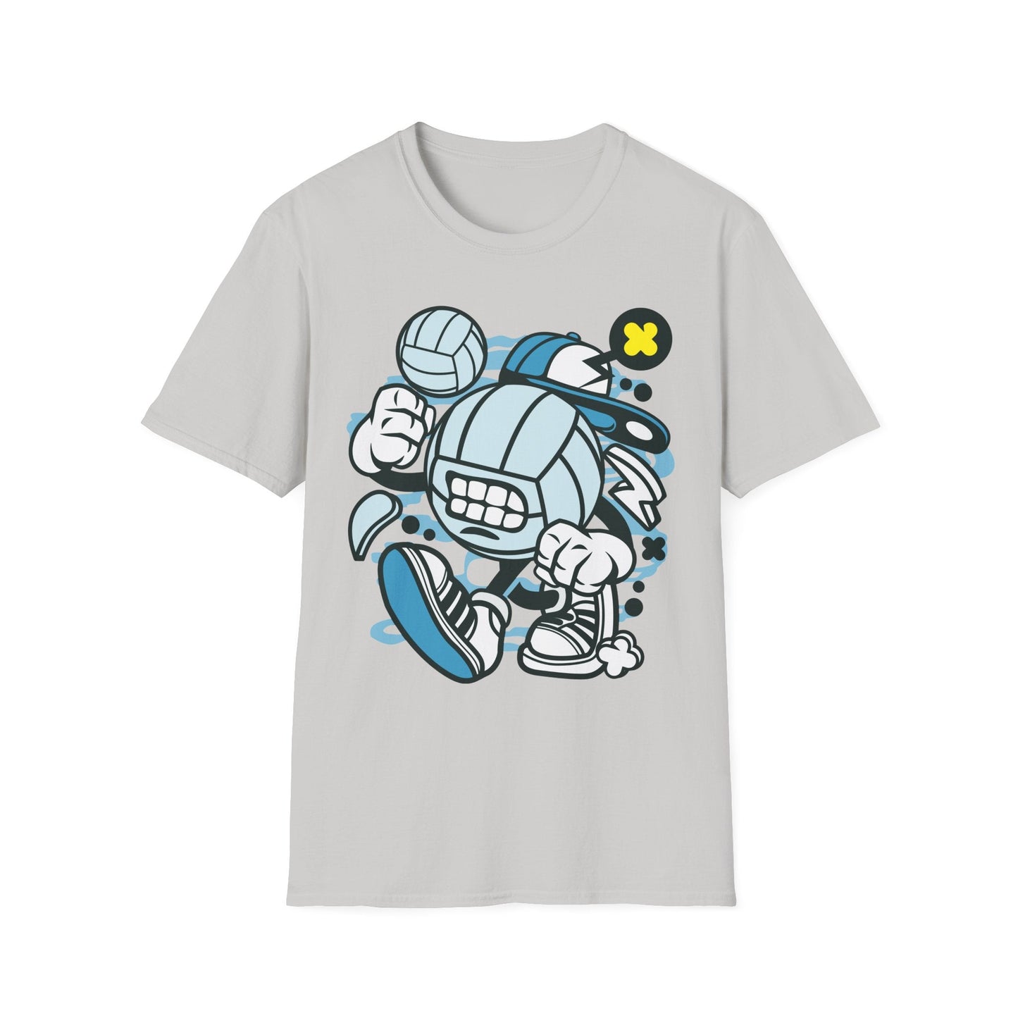 Unisex Cartoon T Shirt Animation Tee Funny Design Gildan Softstyle 64000 100 Percent Cotton