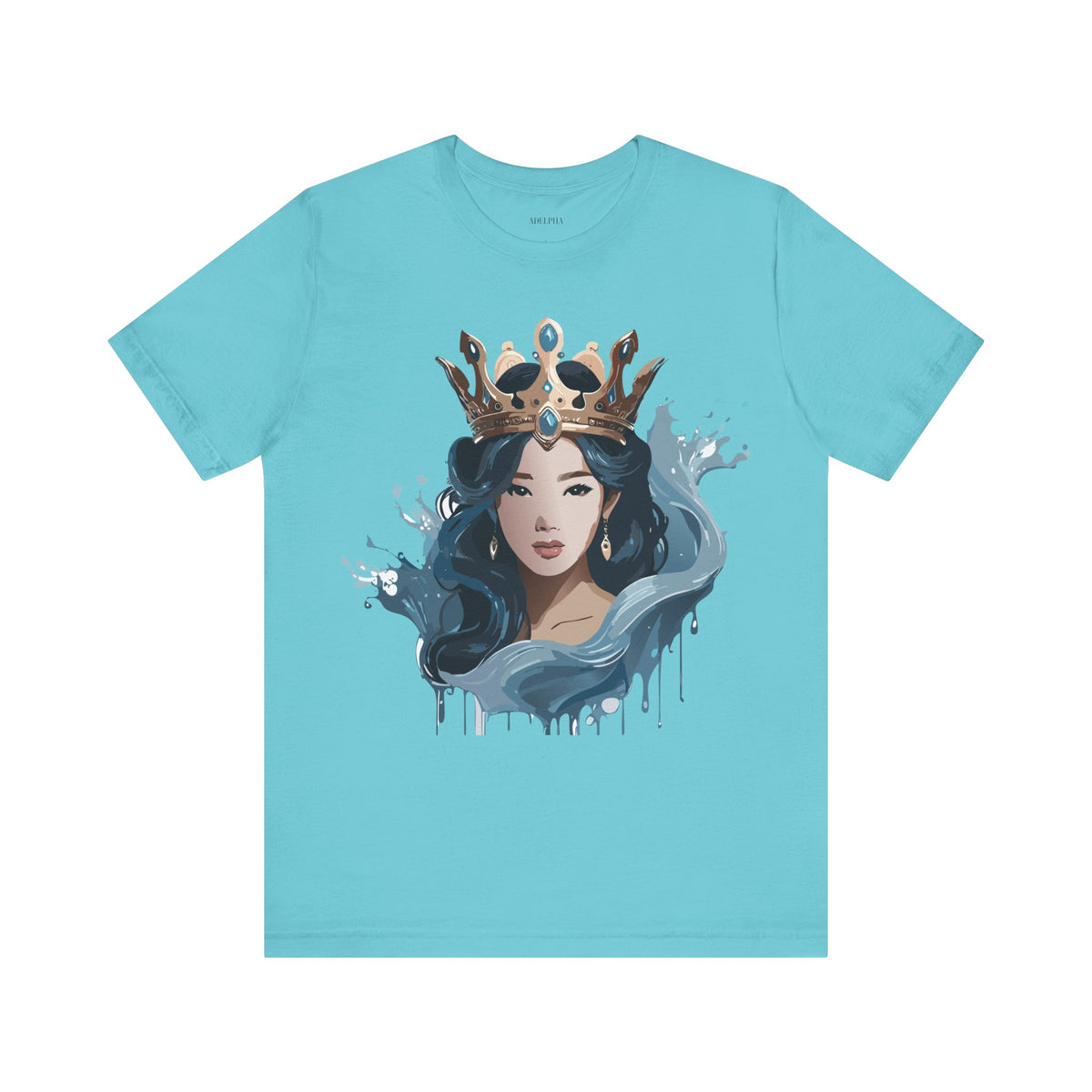 Queen Graphic Unisex Cotton Bella+Canvas Tee with Art Design m192