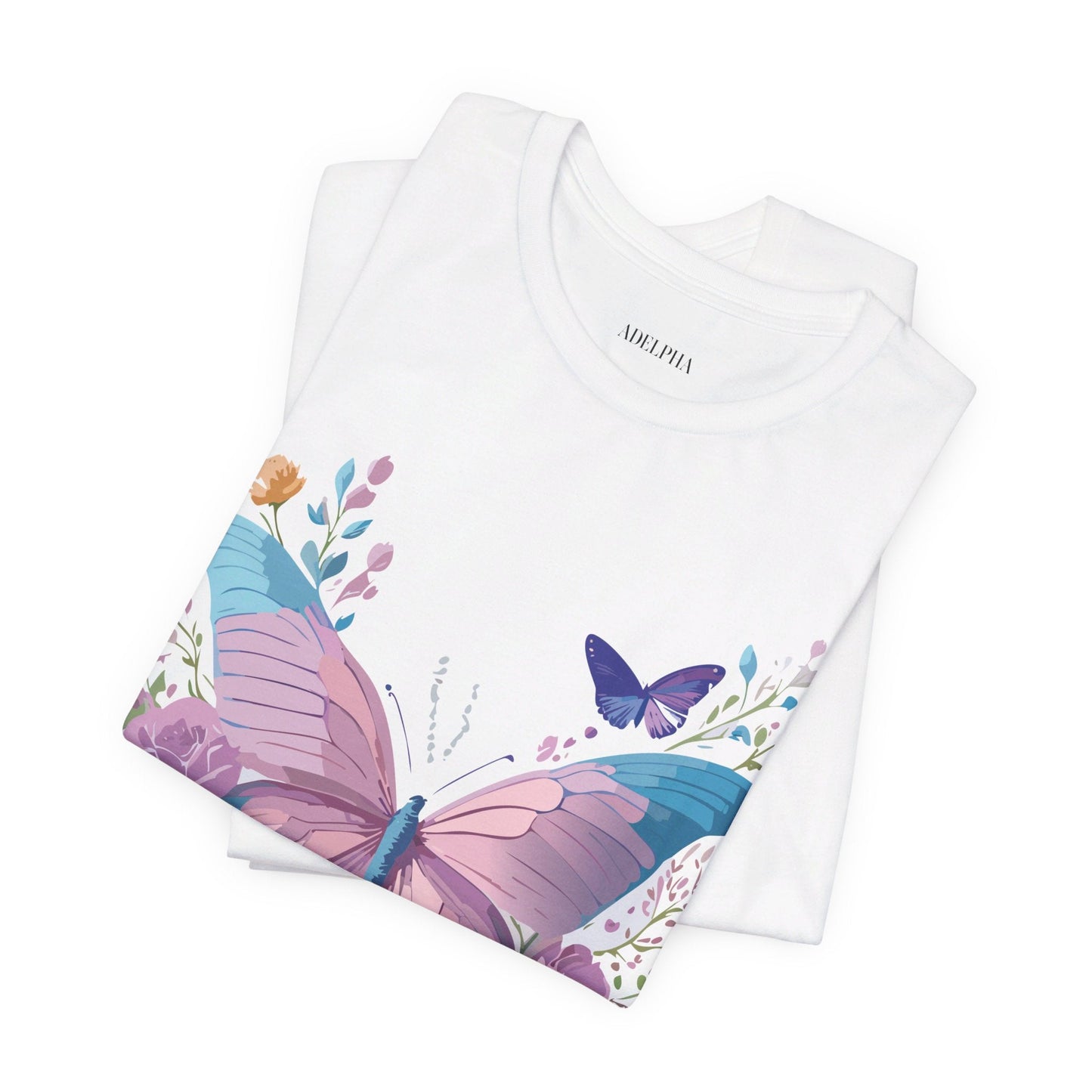 Butterfly Graphic Tee Unisex Jersey Short Sleeve Adelpha Artwork