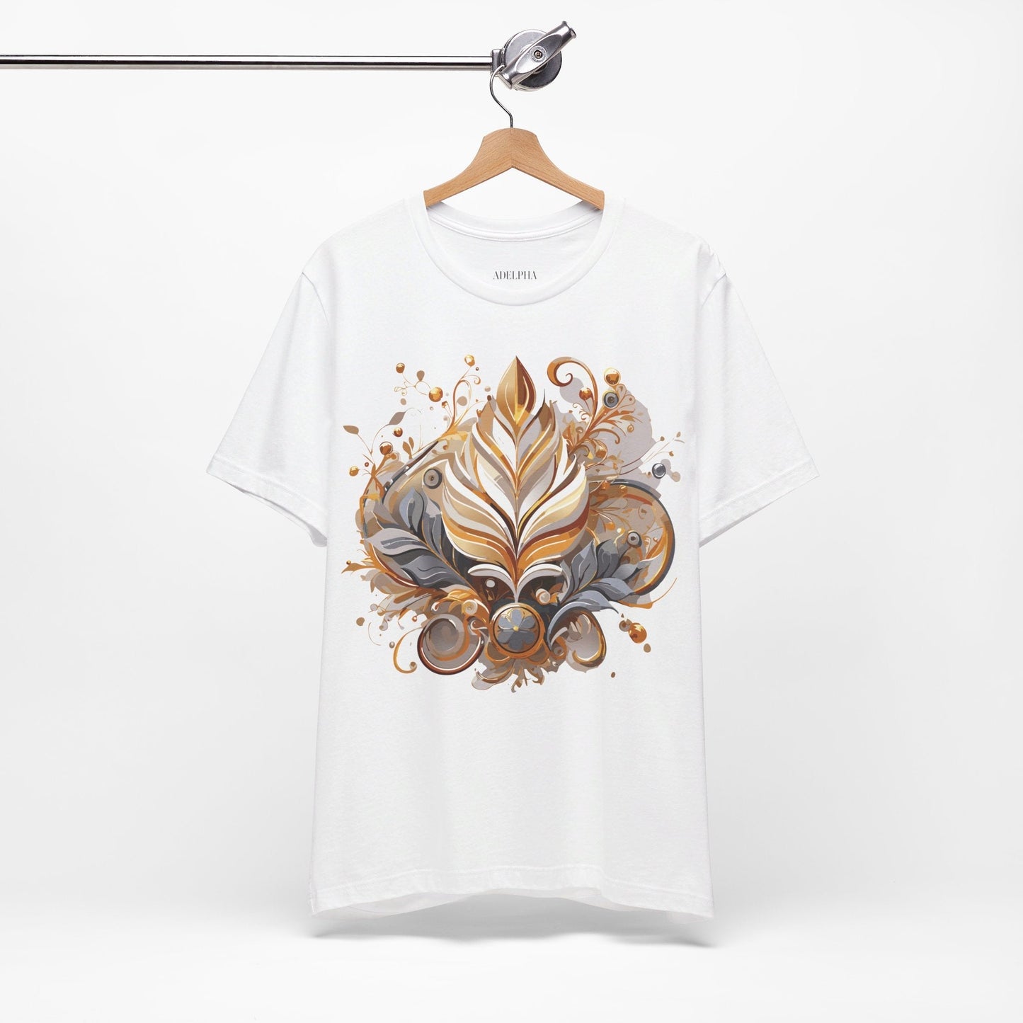 Jewelry Graphic Unisex 100 Cotton Vintage Treasure Art T-Shirt 6