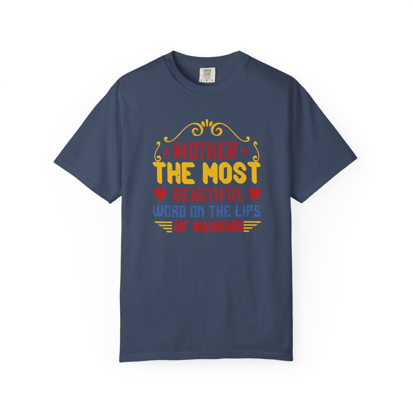 Mom T-shirt Mother Day Mama Tee Unisex Comfort Colors Garment-Dyed Cotton h84