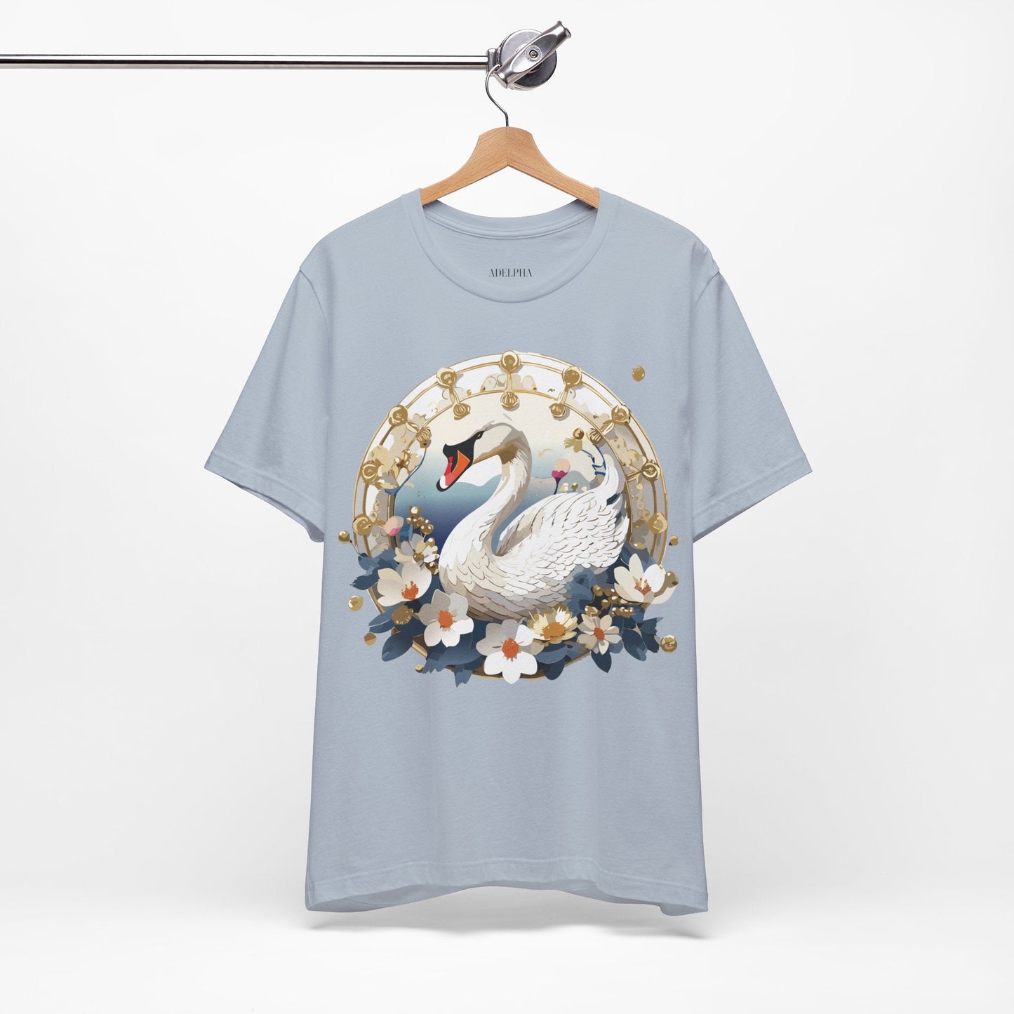 Adelpha Medallion Graphic Tee Unisex Jersey Short Sleeve Art Design Shirt Premium Comfort