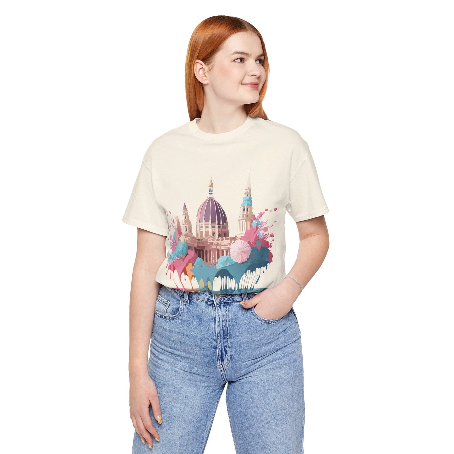 Vienna Tourist Shirt Graphic Tee Unisex Jersey Short Sleeve Vintage Inspired Artwork Adelpha
