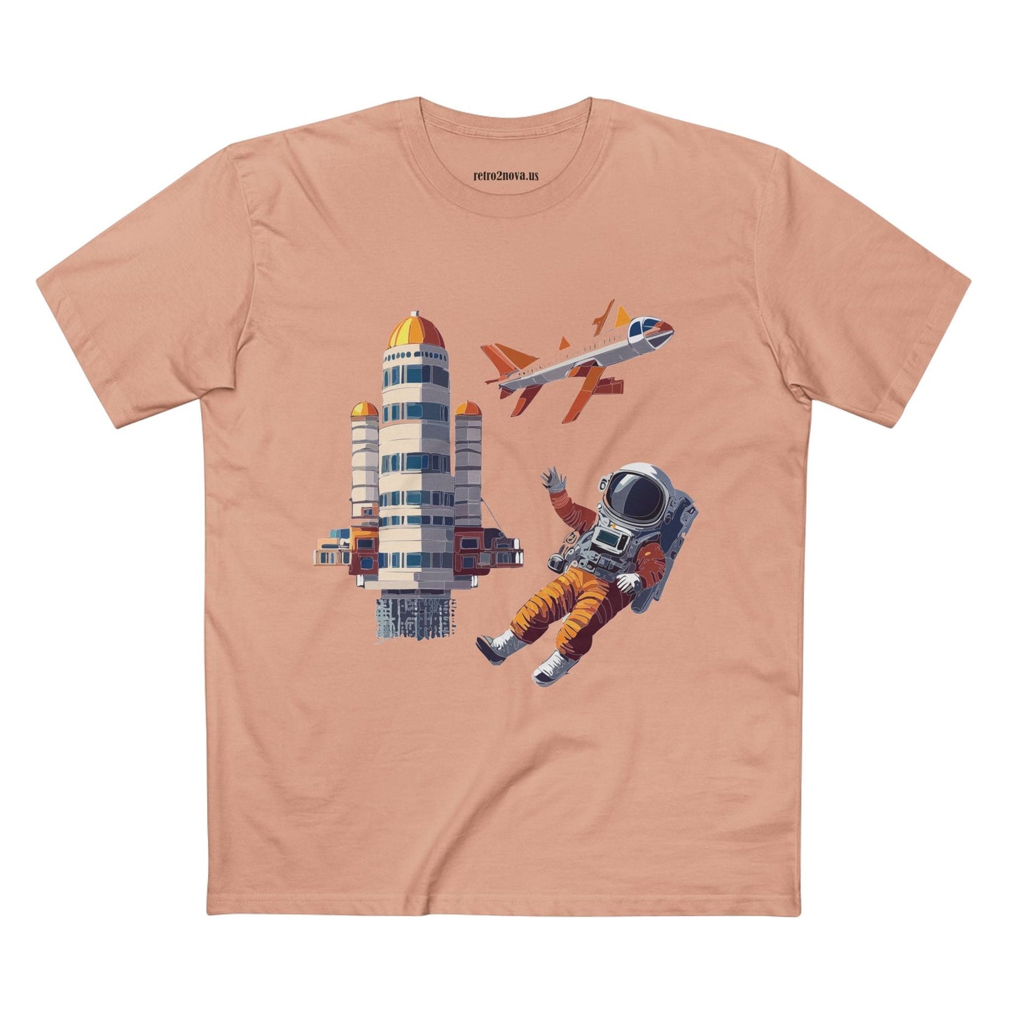Cosmos Astronaut Shirt CS 17 Unisex Premium Cotton Tee With Original Art Design Edition
