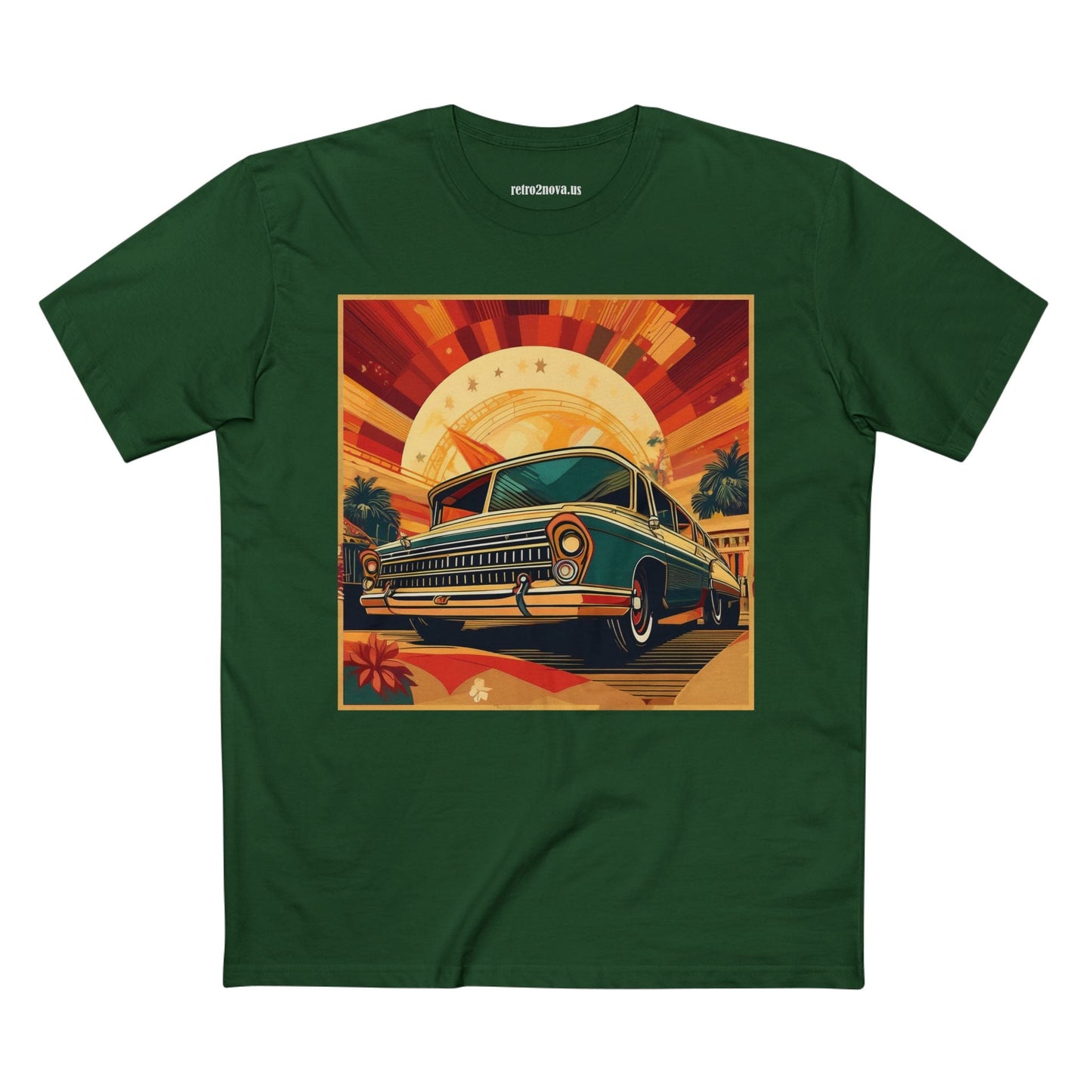Retro Car Shirts Vintage Car Shirts RC 17 Unisex Premium Cotton Tee With Original Art Design