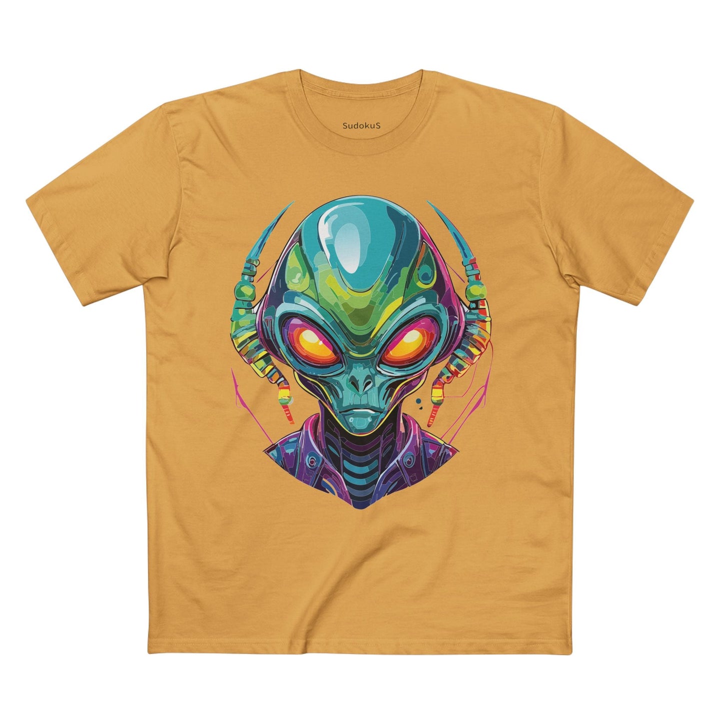 Aliens Graphic Unisex 100 Cotton Staple Tee 14