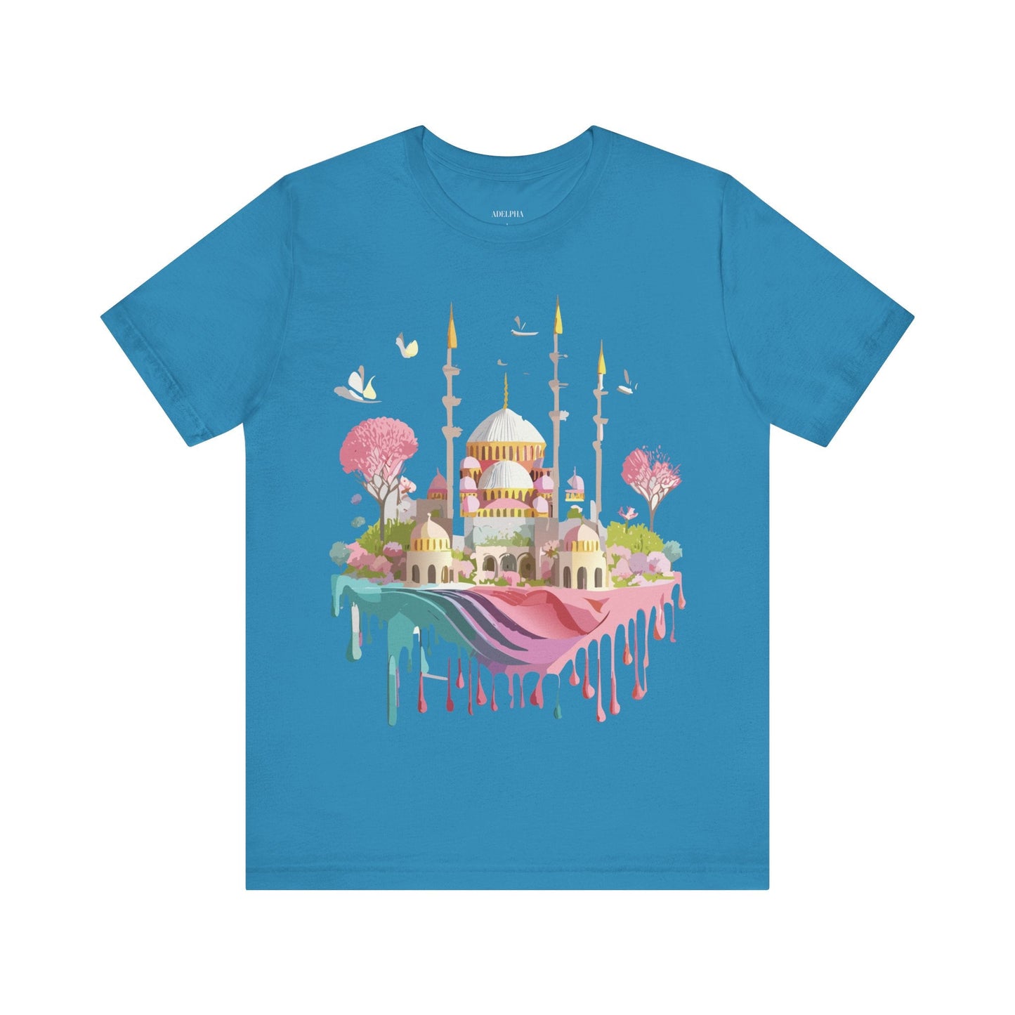 Istanbul Tourist Shirt Unisex Graphic Tee With Vintage Inspired Artwork By Adelpha