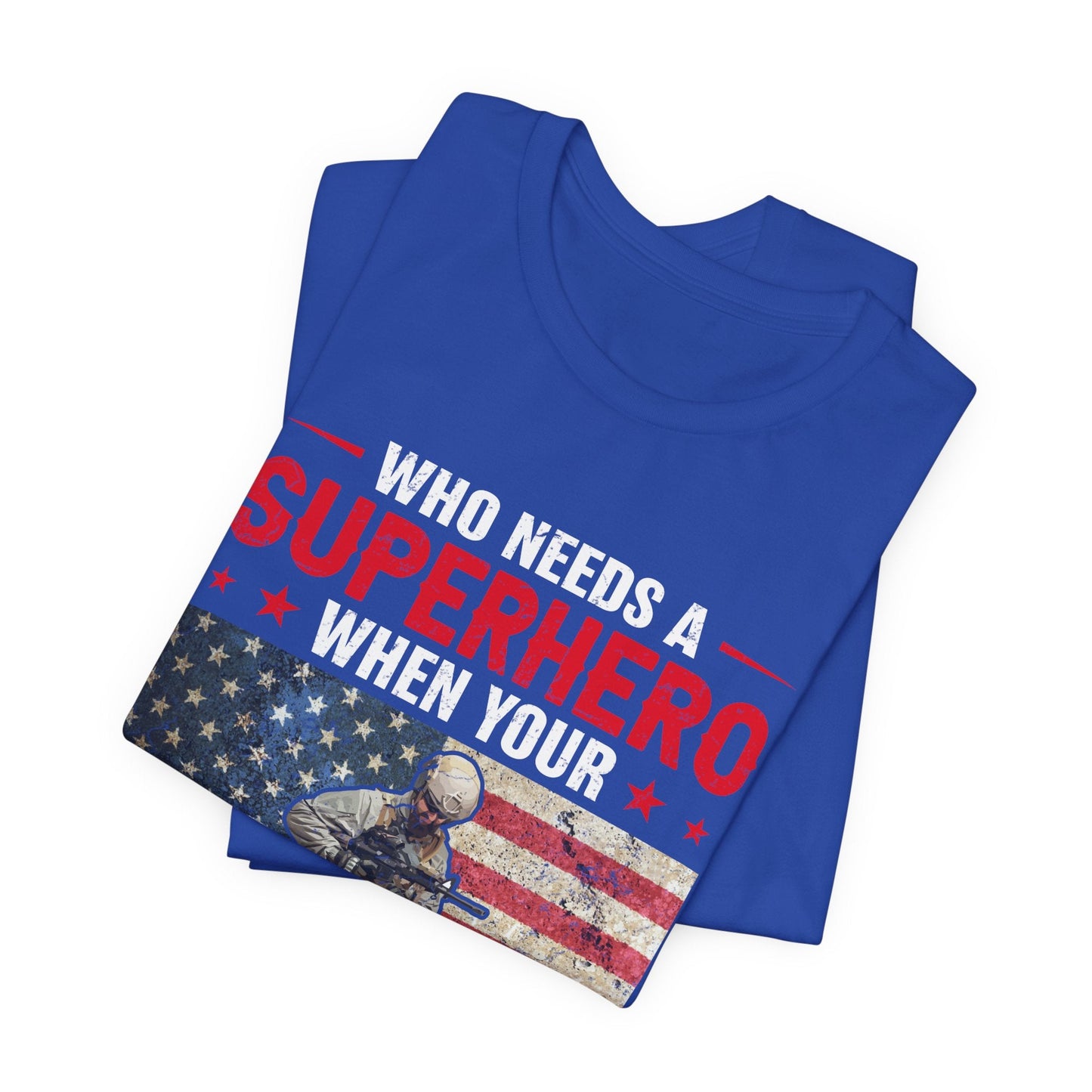 American Flag Graphic Unisex Cotton Tee v43