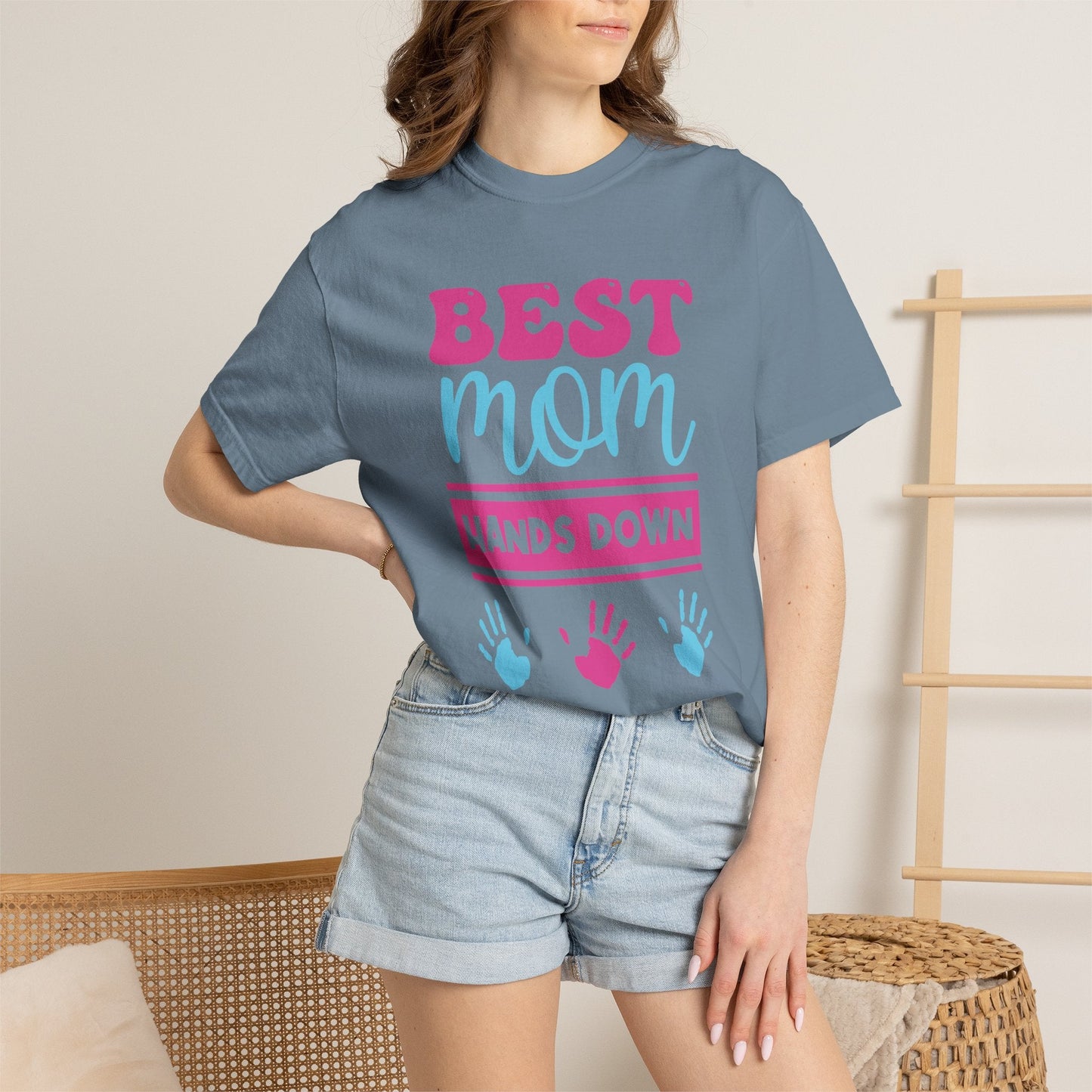 Best Mom T-shirt Mother's Day Mom Shirt Unisex Cotton Mama Tee Design h5