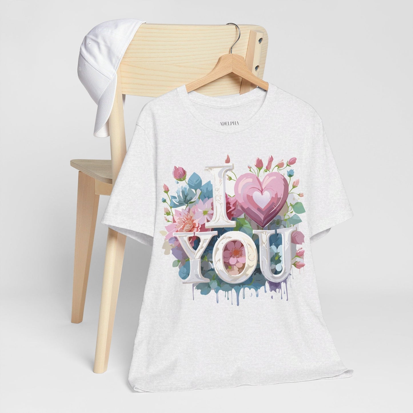 Valentine Graphic Tee Unisex Adelpha Art Design Vintage Inspired T Shirt For Everyday Wear