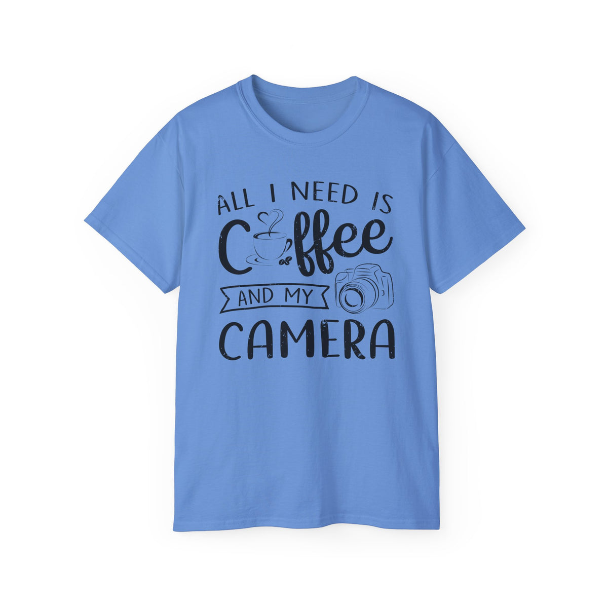 All I Need Is Coffee and My Camera Tee | Photographer Coffee Shirt
