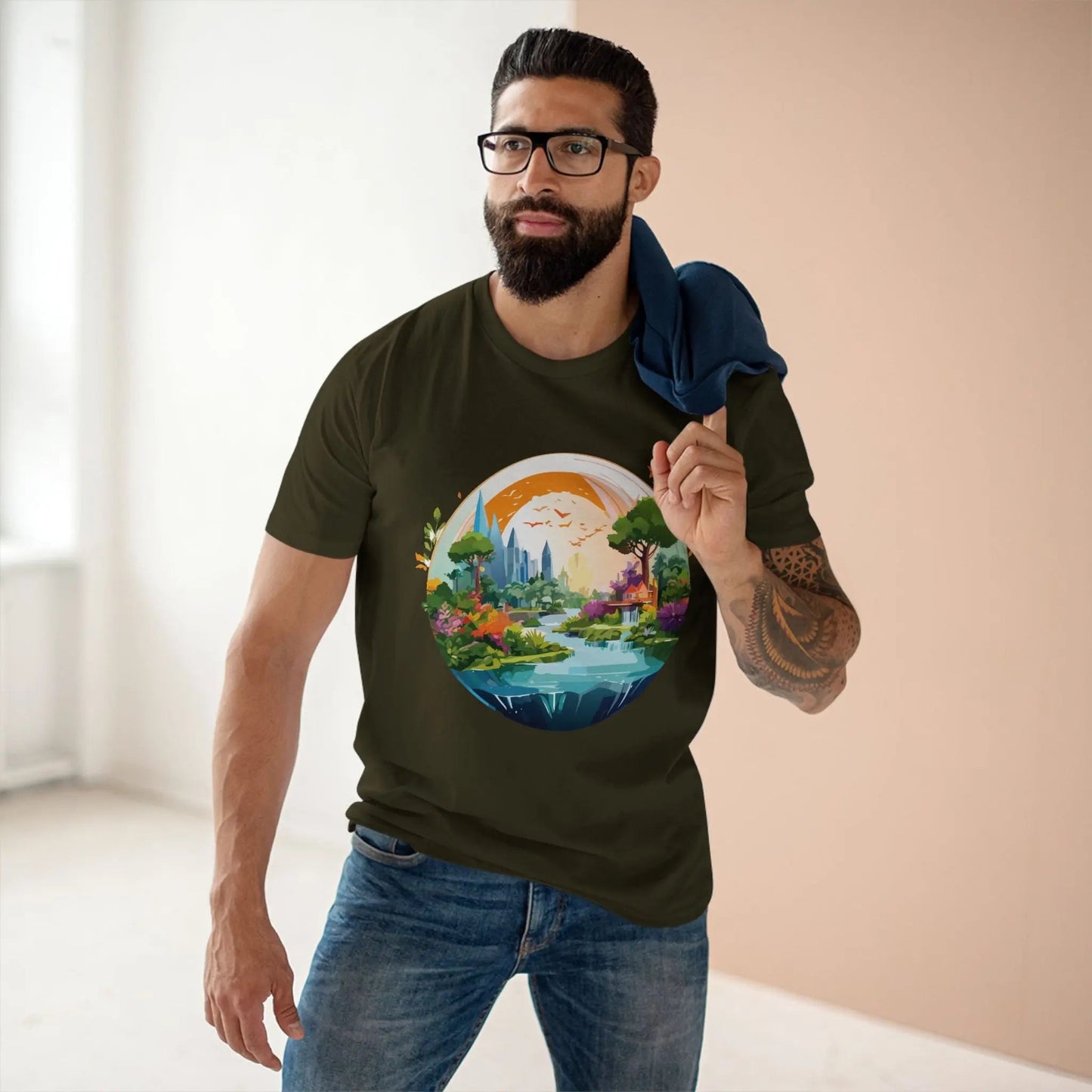 Fantasy Graphic Unisex 100 Cotton Staple Tee 15