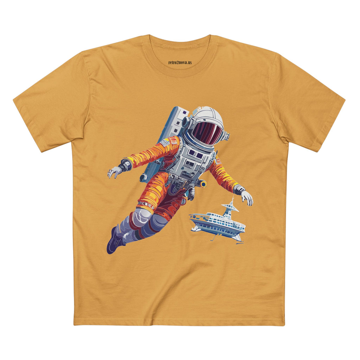 Cosmos Astronaut Graphic Tee Staple Unisex 100 Cotton Tee Shirt - CS-21