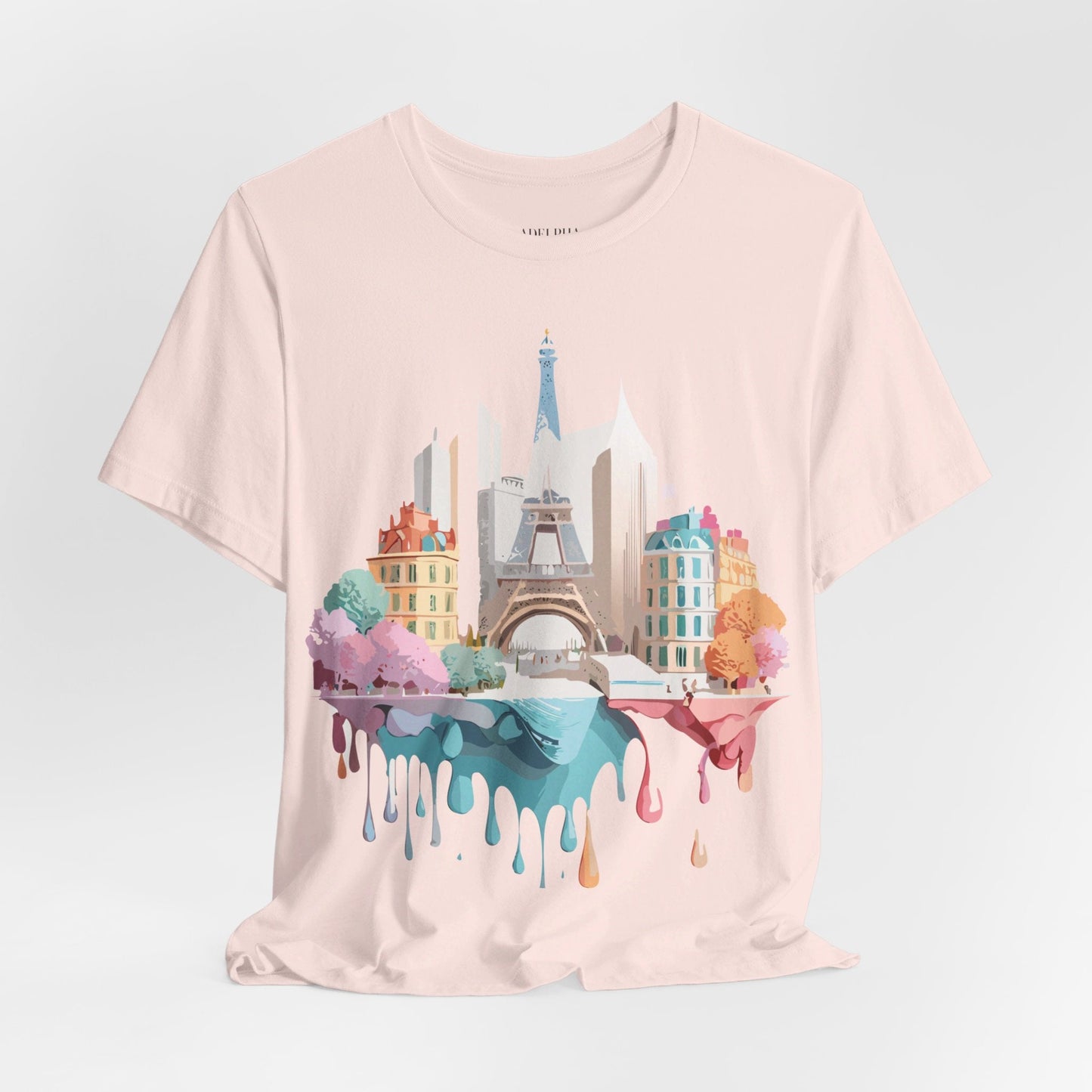 Adelpha Paris Graphic Tee Unisex Jersey Short Sleeve Vintage Inspired Artwork Collection