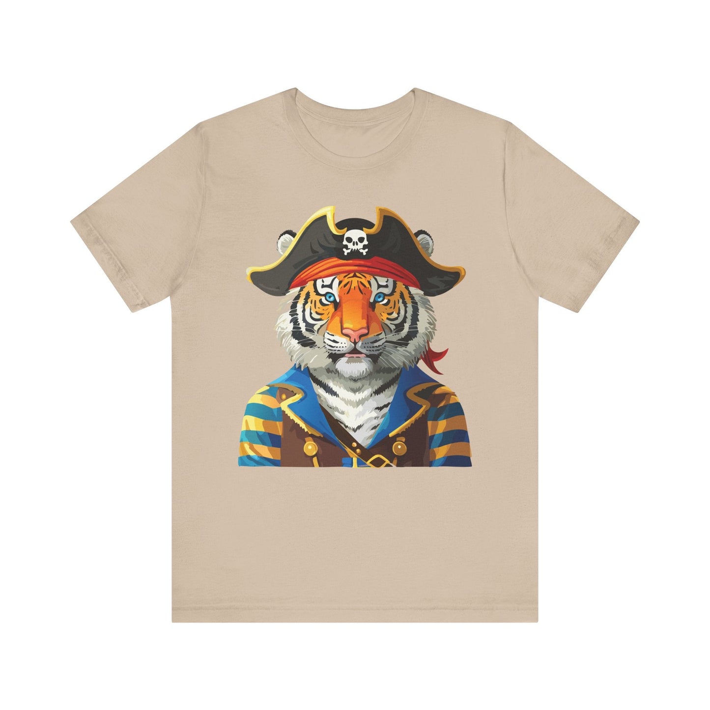 Unisex Animal Tee Shirt Art Design With Wild Animals Gildan Softstyle Cotton T Shirt