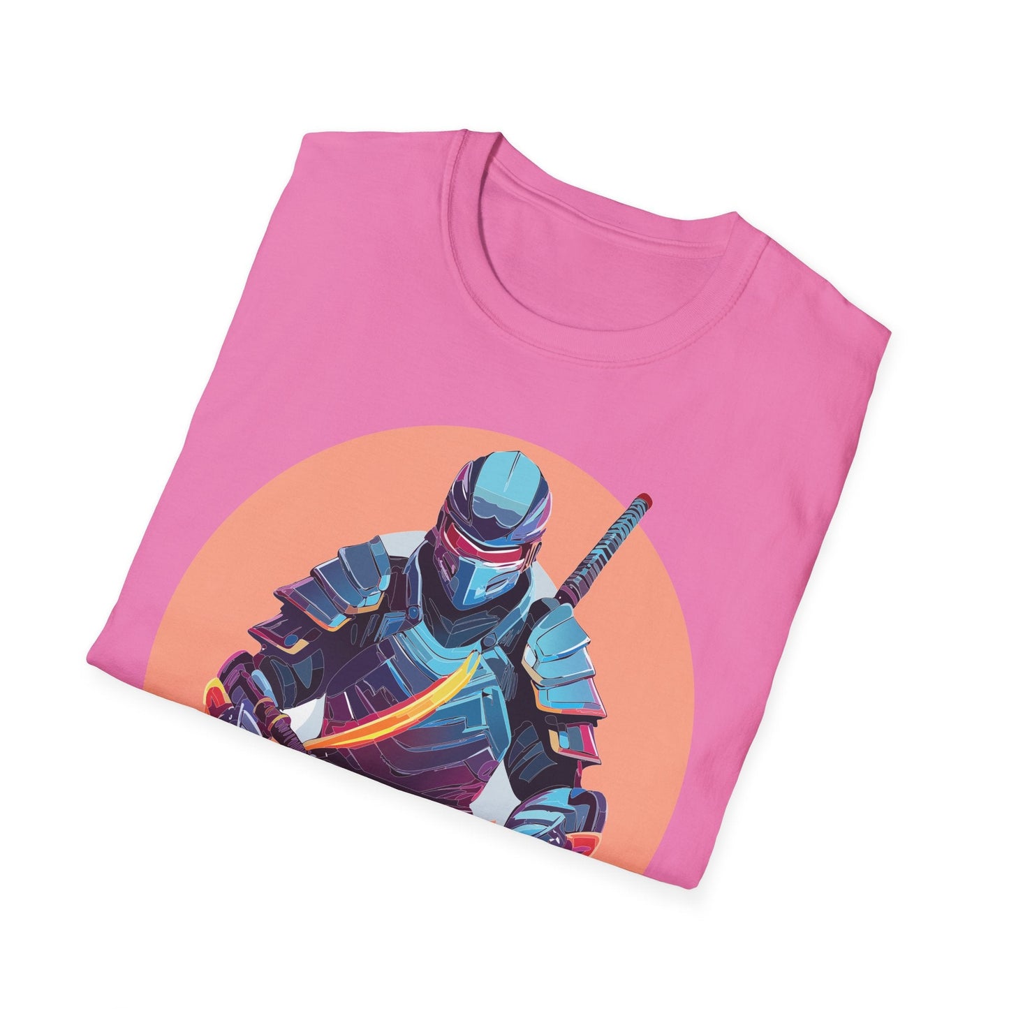 Samurai Shirt Unisex T Shirt 100 Percent Ring Spun Cotton Softstyle Tee Gildan 64000