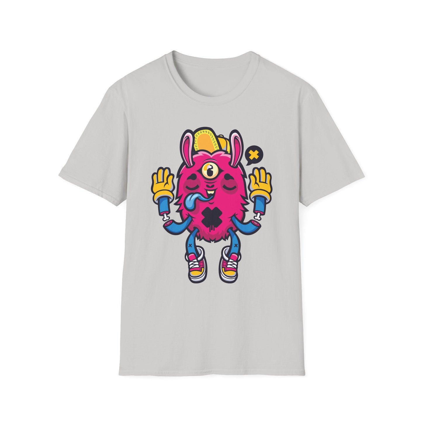 Cartoon T Shirt Animation T Shirt Funny Tee Unisex Softstyle 64000 Gildan Cotton Tee