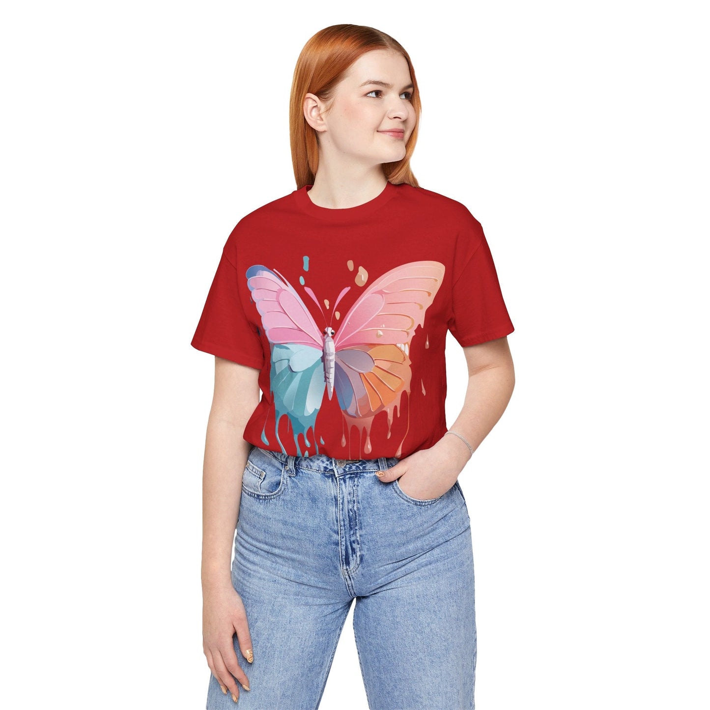 Adelpha Graphic Tee Unisex Short Sleeve Jersey Art Design Vintage Inspired