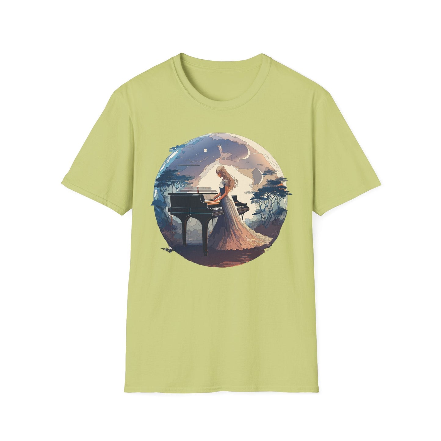 Womens Graphic T Shirts Art Design Shirt Unisex Softstyle Gildan 64000 Short Sleeve