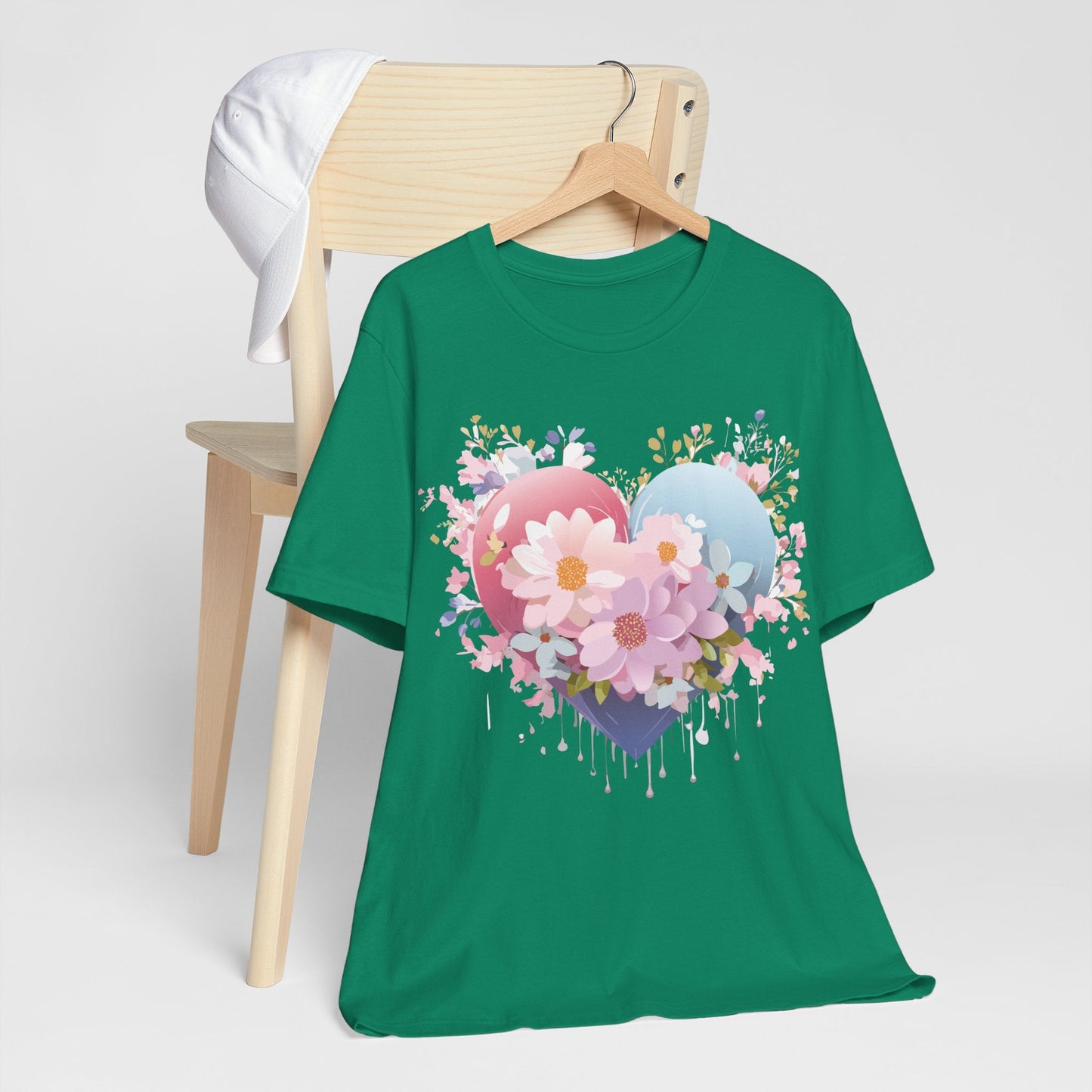Valentine Graphic Tee Unisex Short Sleeve Vintage Inspired Artwork From Adelpha Premium Design
