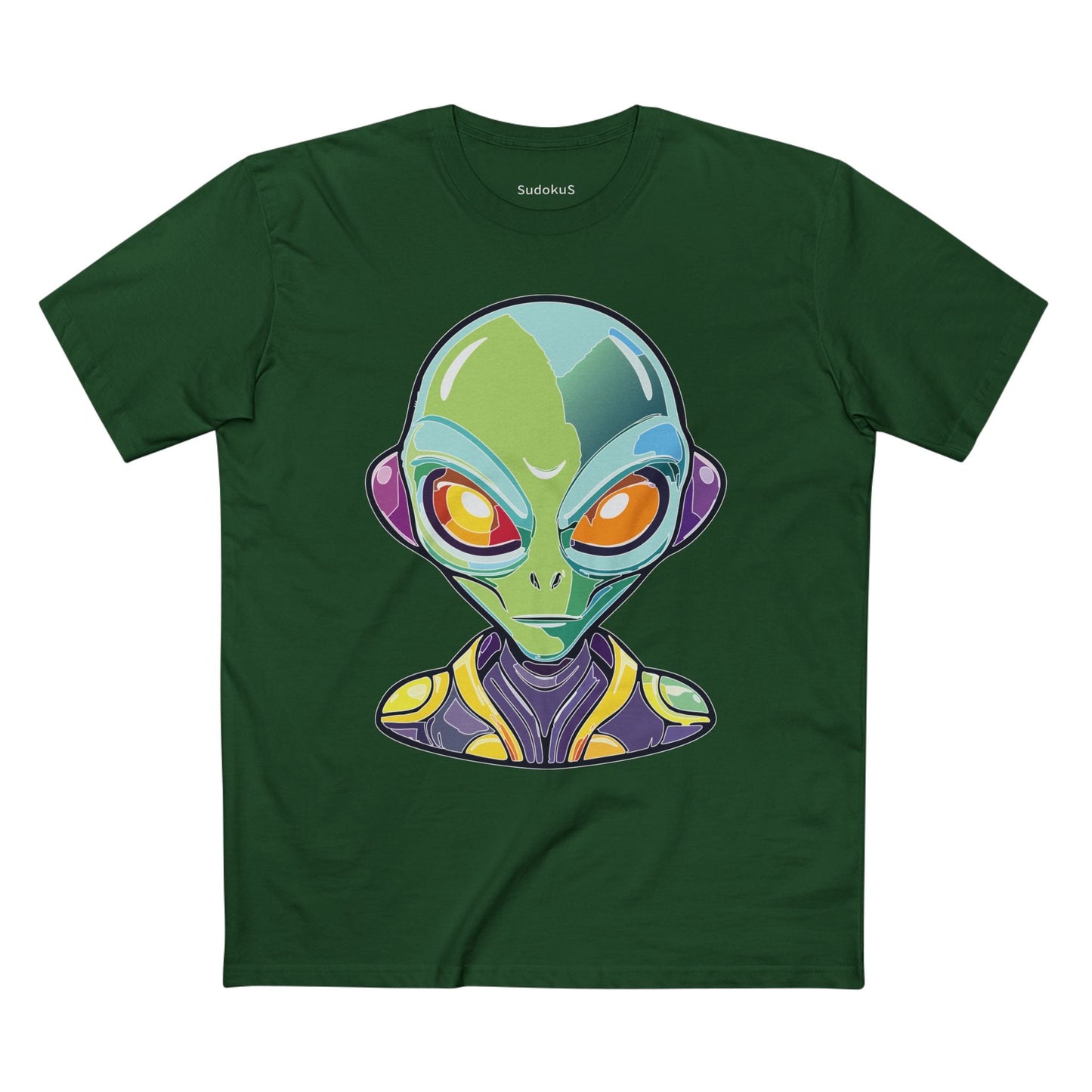 Aliens Graphic Unisex 100 Cotton Staple Tee 7