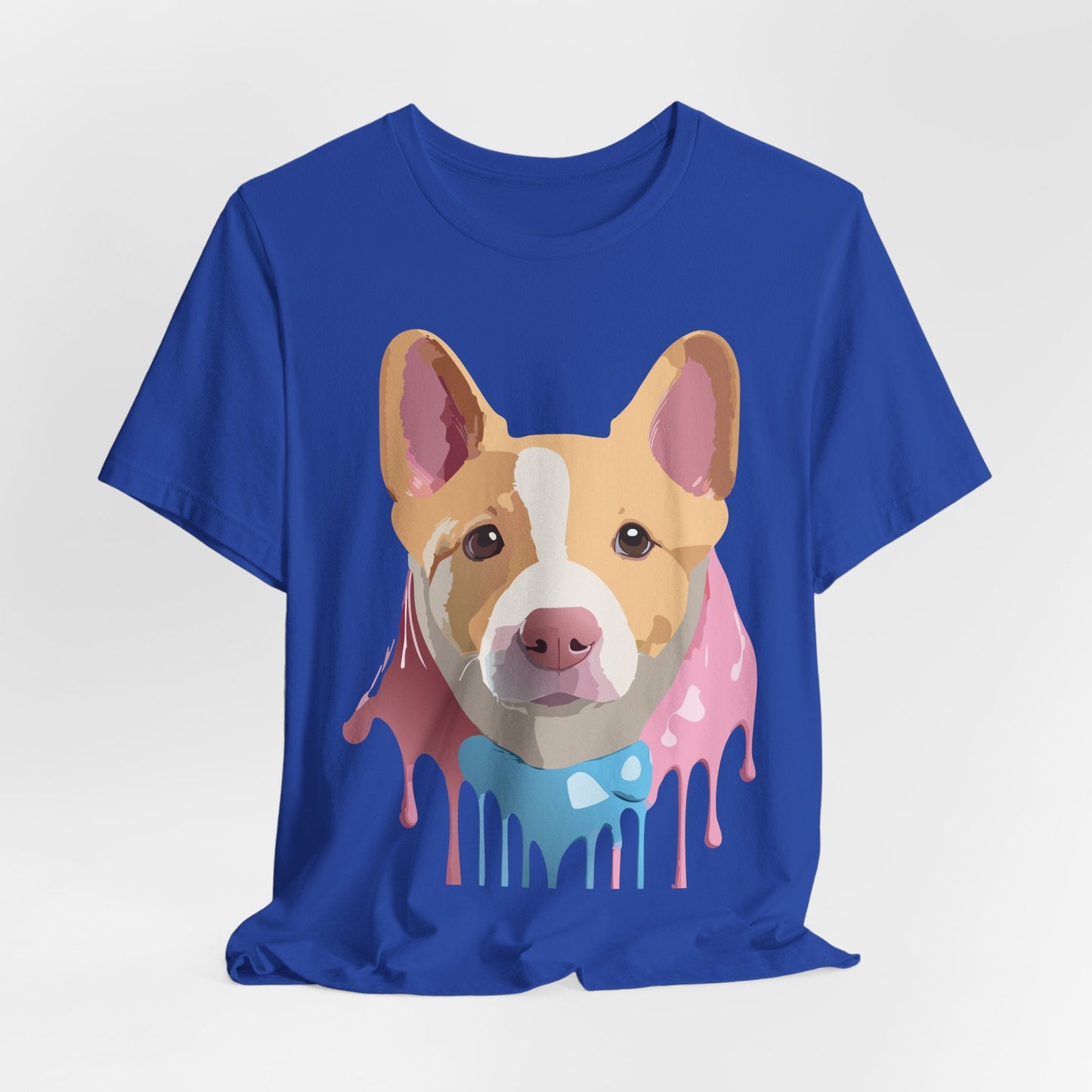 Adelpha Graphic Dog Shirt Unisex Vintage Inspired Tee Short Sleeve Comfort Wear Everyday